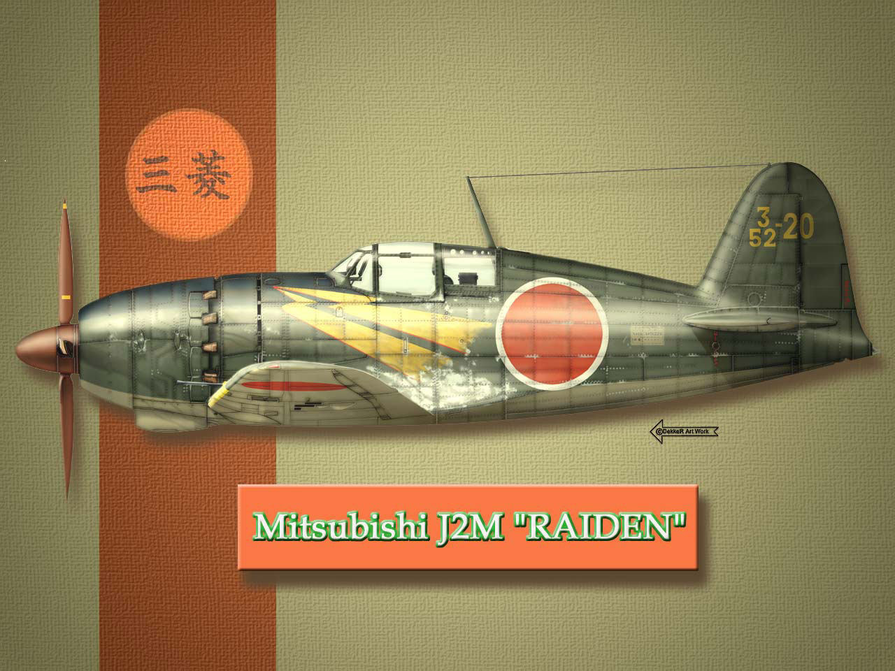 military, mitsubishi j2m, world war ii