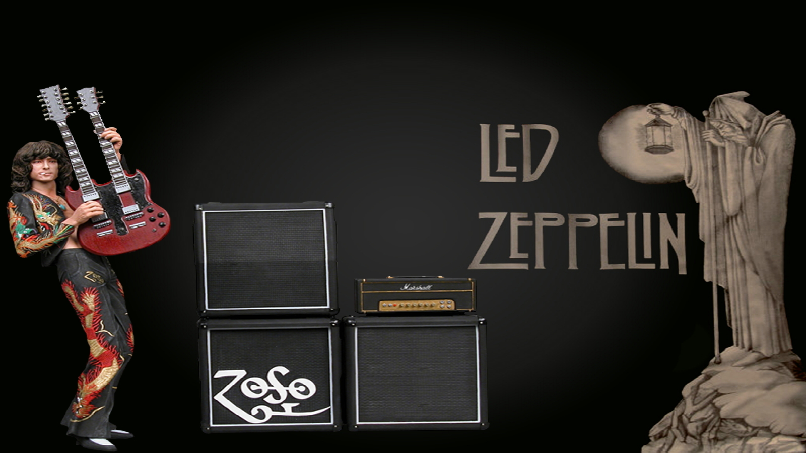 wallpapers rock (music), music, led zeppelin, jimmy page