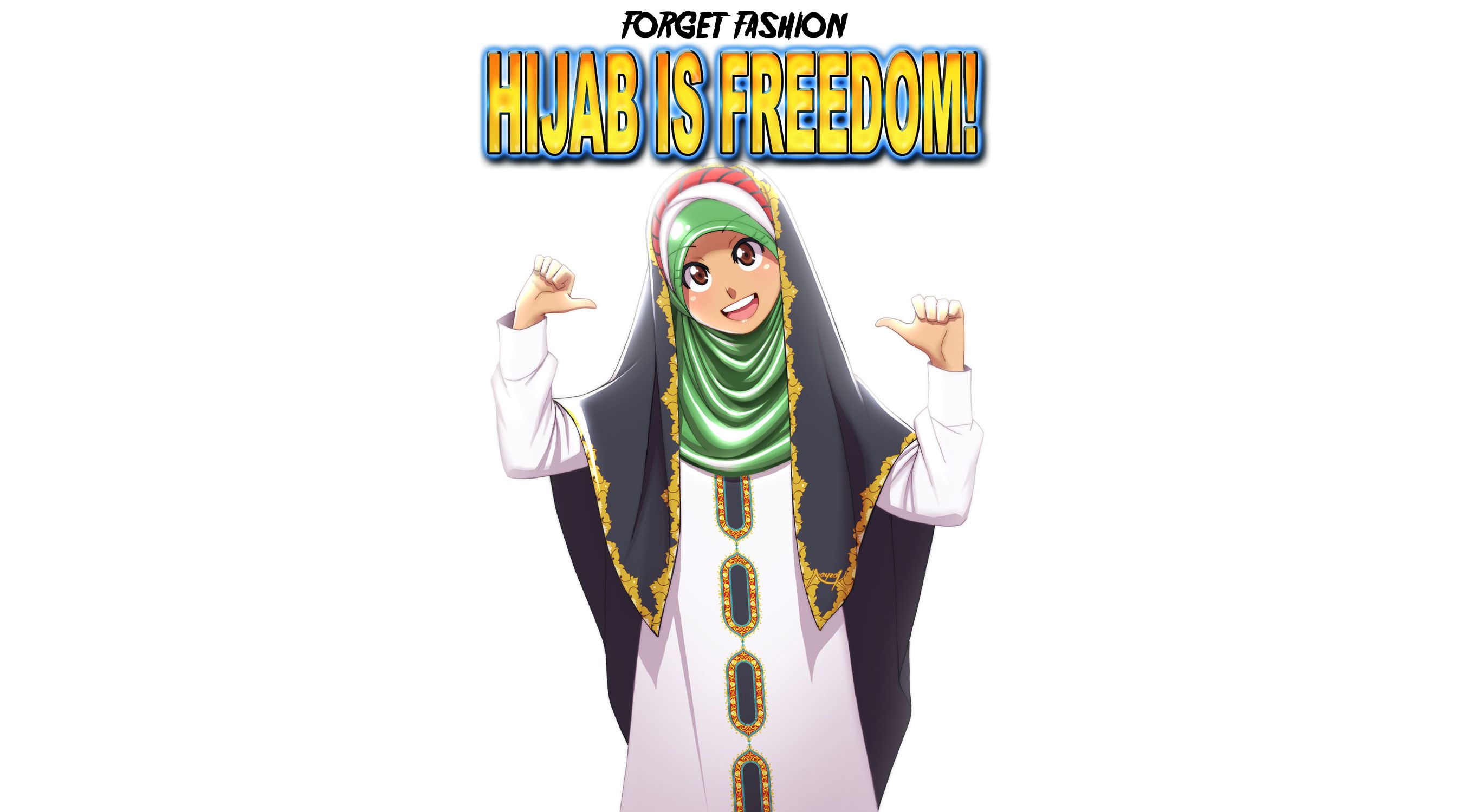 Anime Hijab Wallpapers - Top Free Anime Hijab Backgrounds - WallpaperAccess