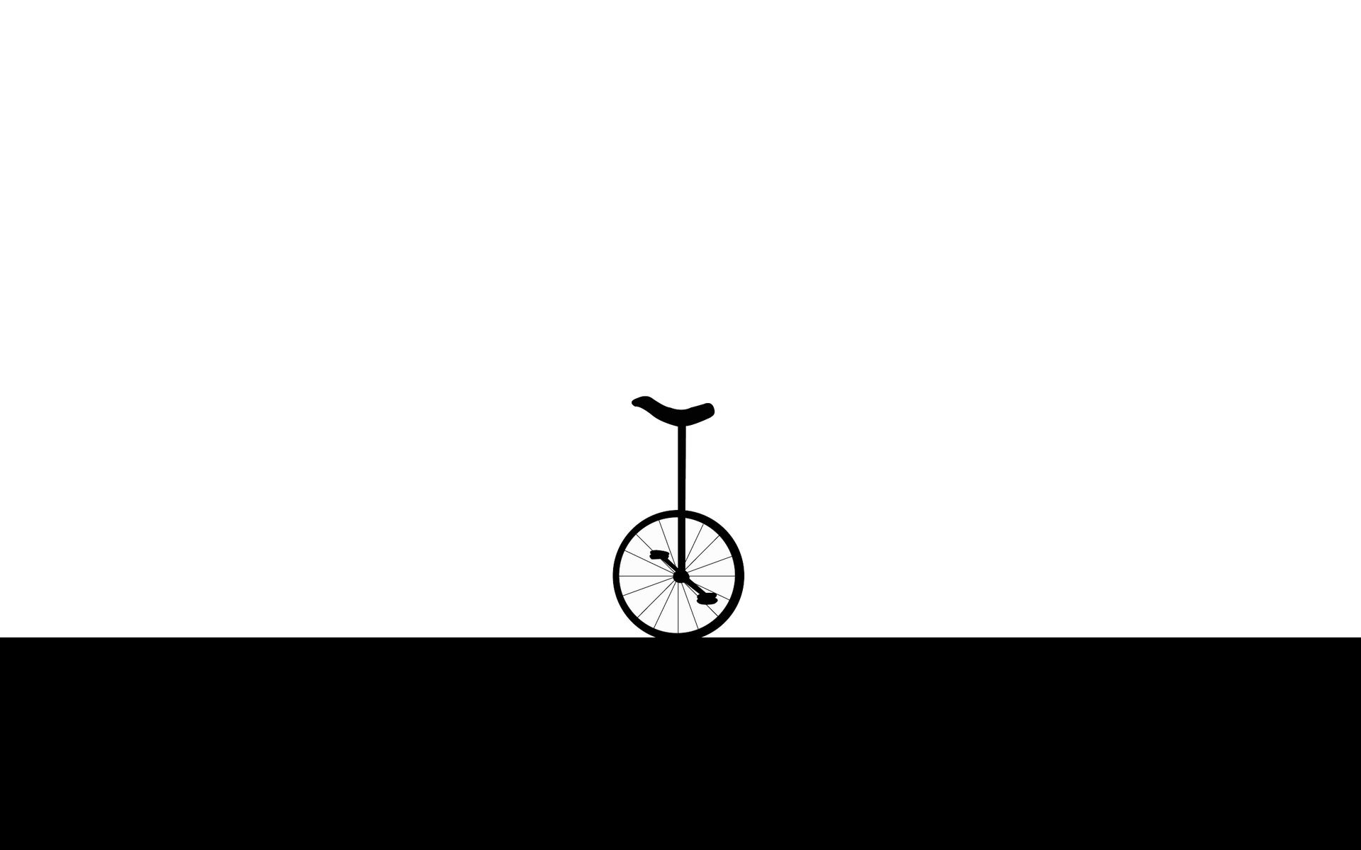 Unicycle iPhone Background