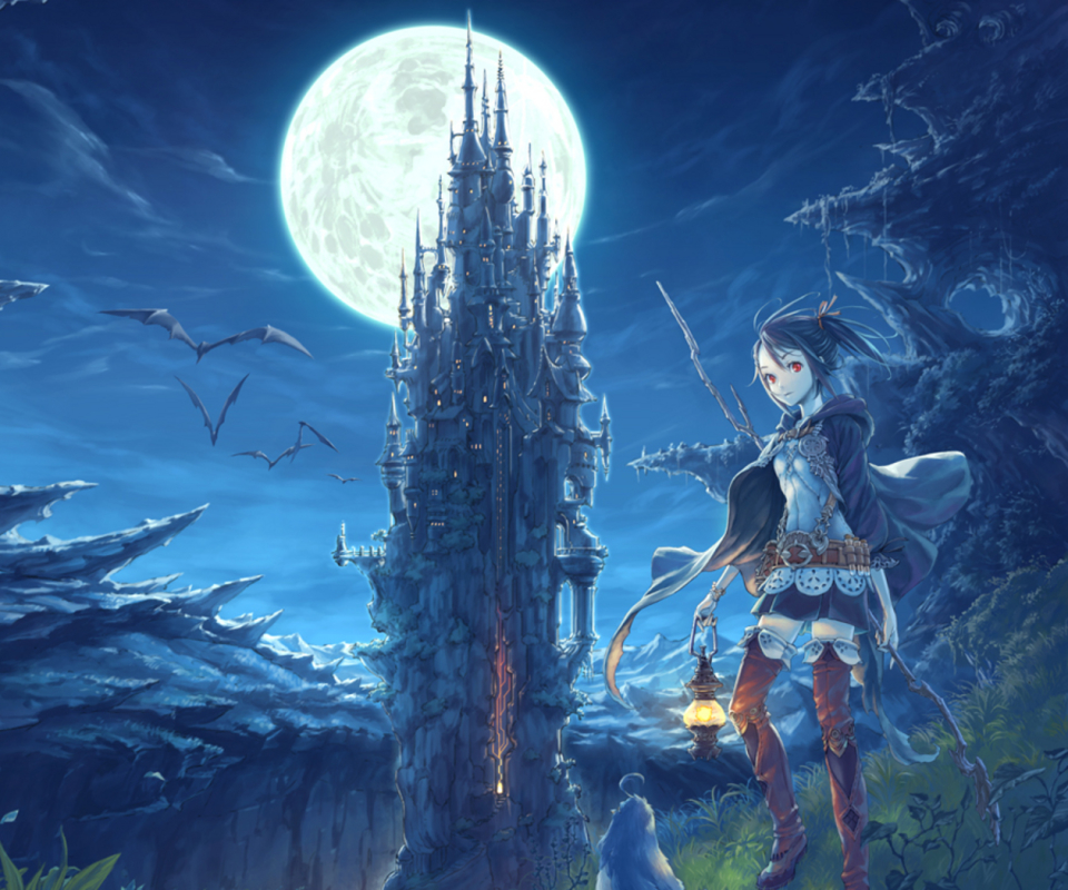 Anime castle, airship, floating islands, fantastic world, scenic, Anime, HD  wallpaper | Peakpx
