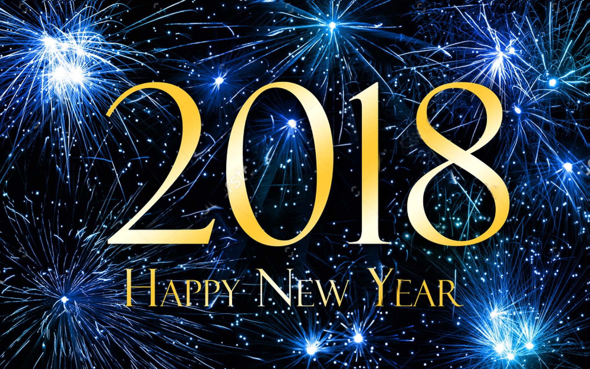 869854 baixar papel de parede feriados, ano novo 2018, azul, fogos de artifício, feliz ano novo, ano novo - protetores de tela e imagens gratuitamente
