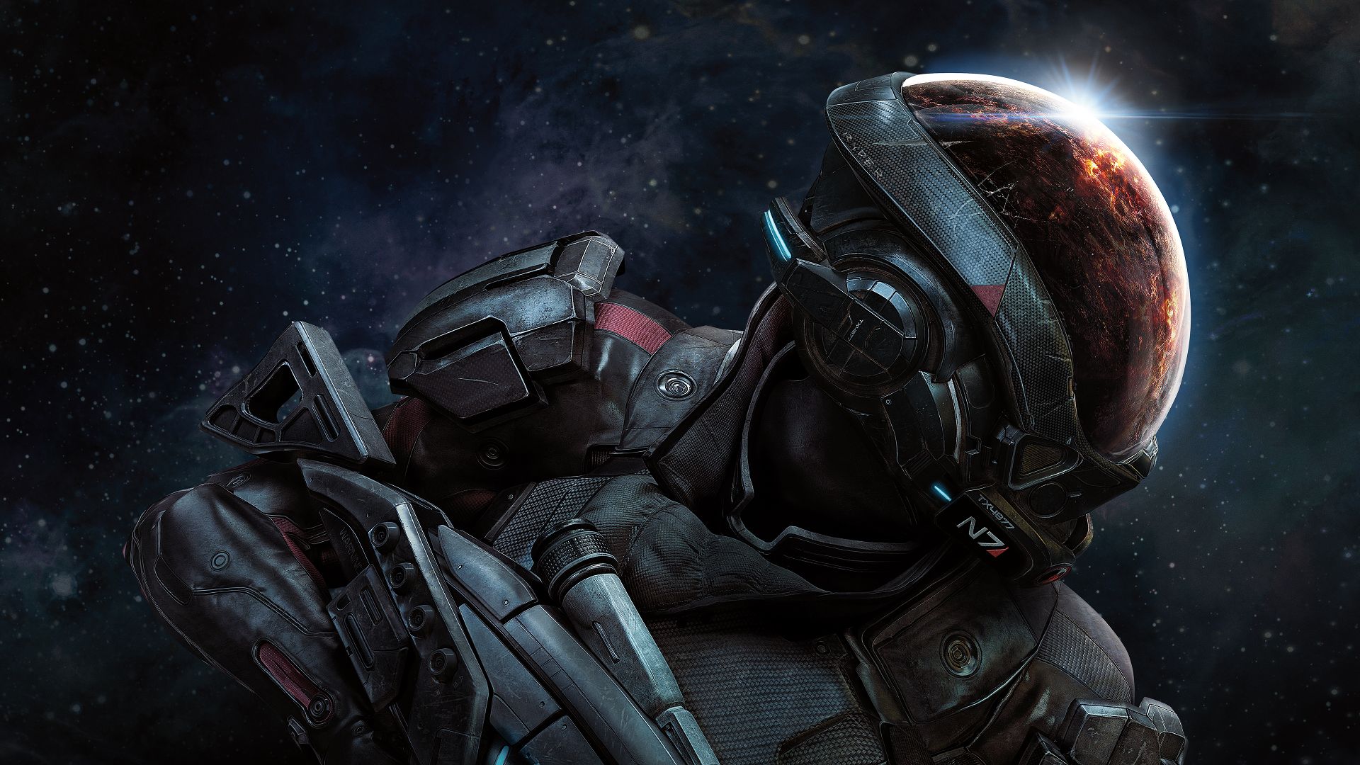 Popular Mass Effect: Andromeda Phone background