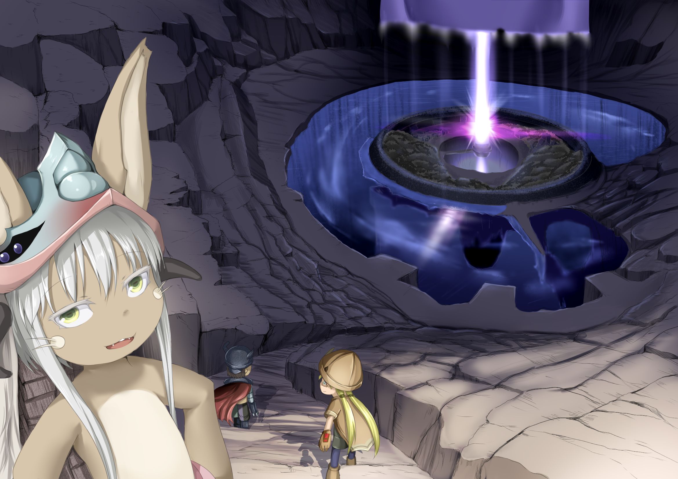 Made in Abyss Рико и рег