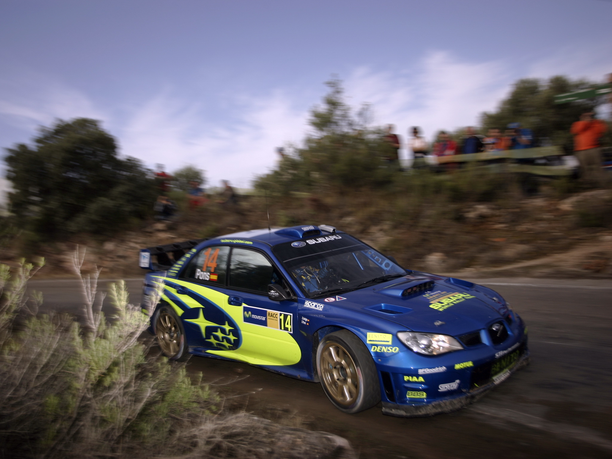 Субару Импреза WRC ралли 2006