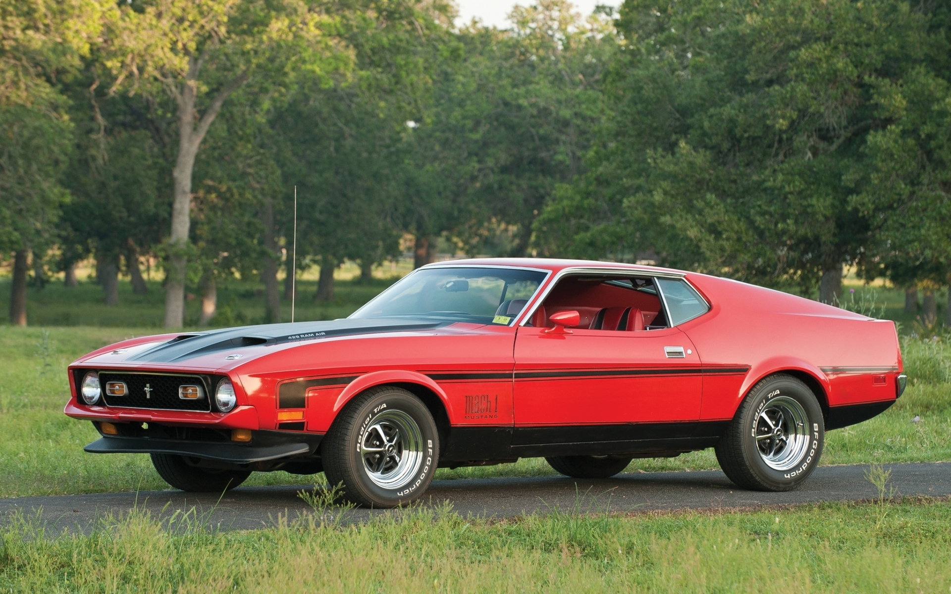 android vehicles, ford mustang mach 1, classic car, fastback, ford, muscle car