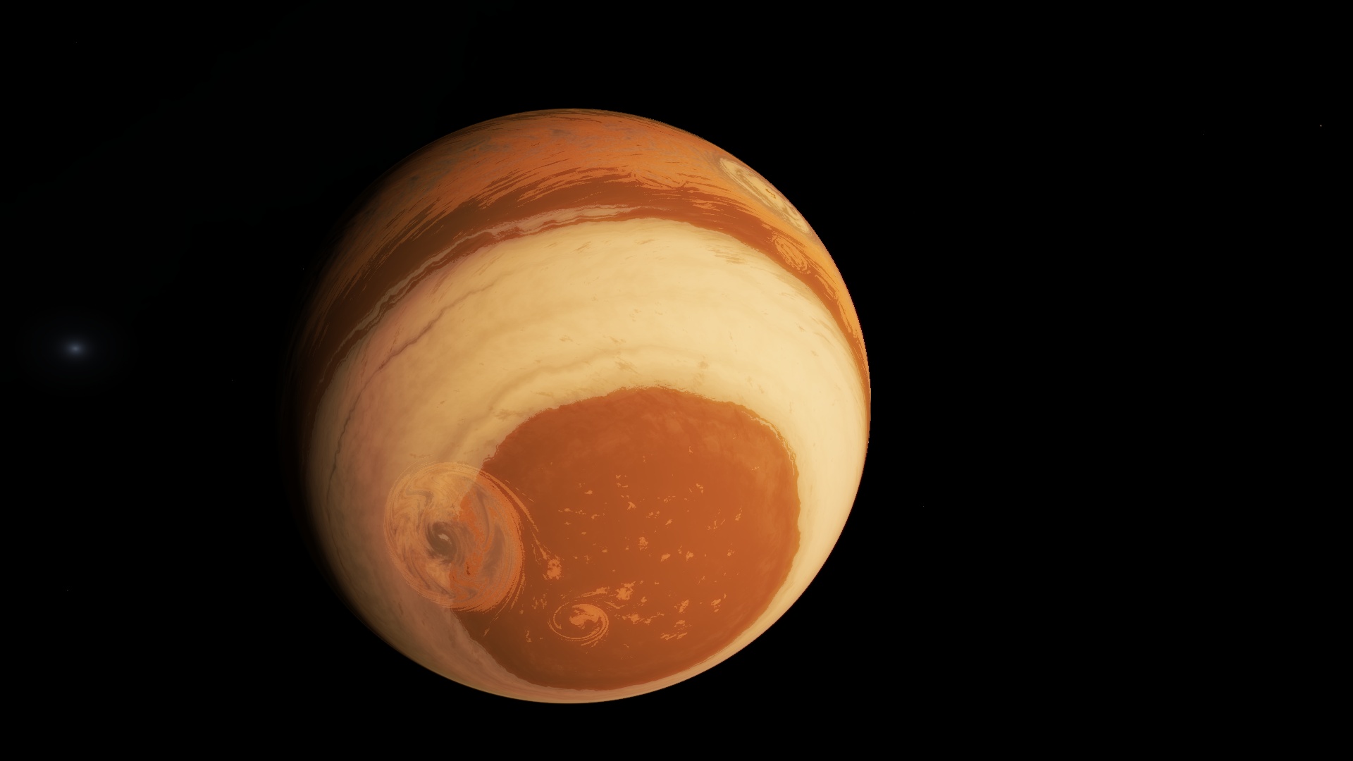 Gas giant Planet