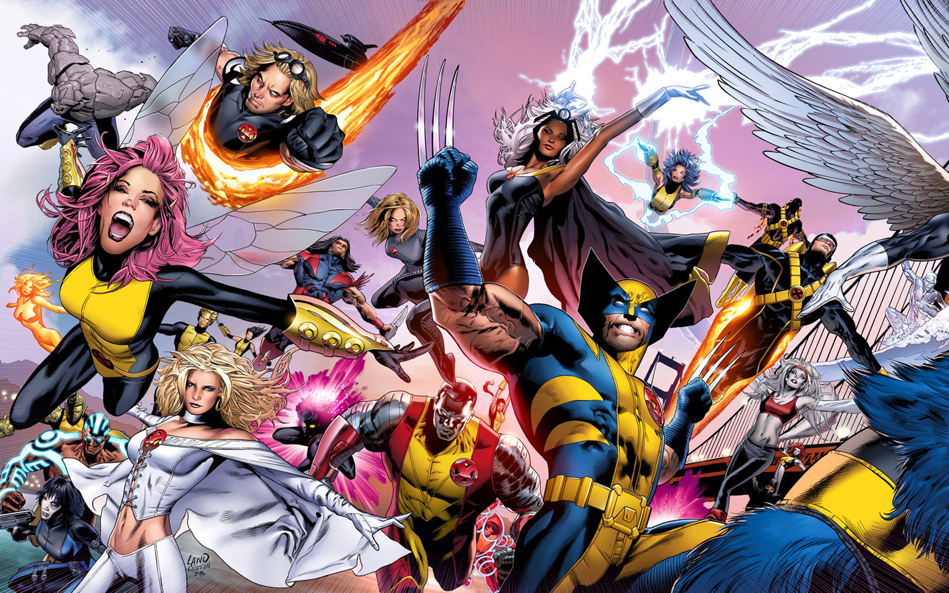 comics, uncanny x men, colossus, cyclops (marvel comics), emma frost, iceman (marvel comics), pixie (marvel comics), storm (marvel comics), wolverine, x men 4K Ultra