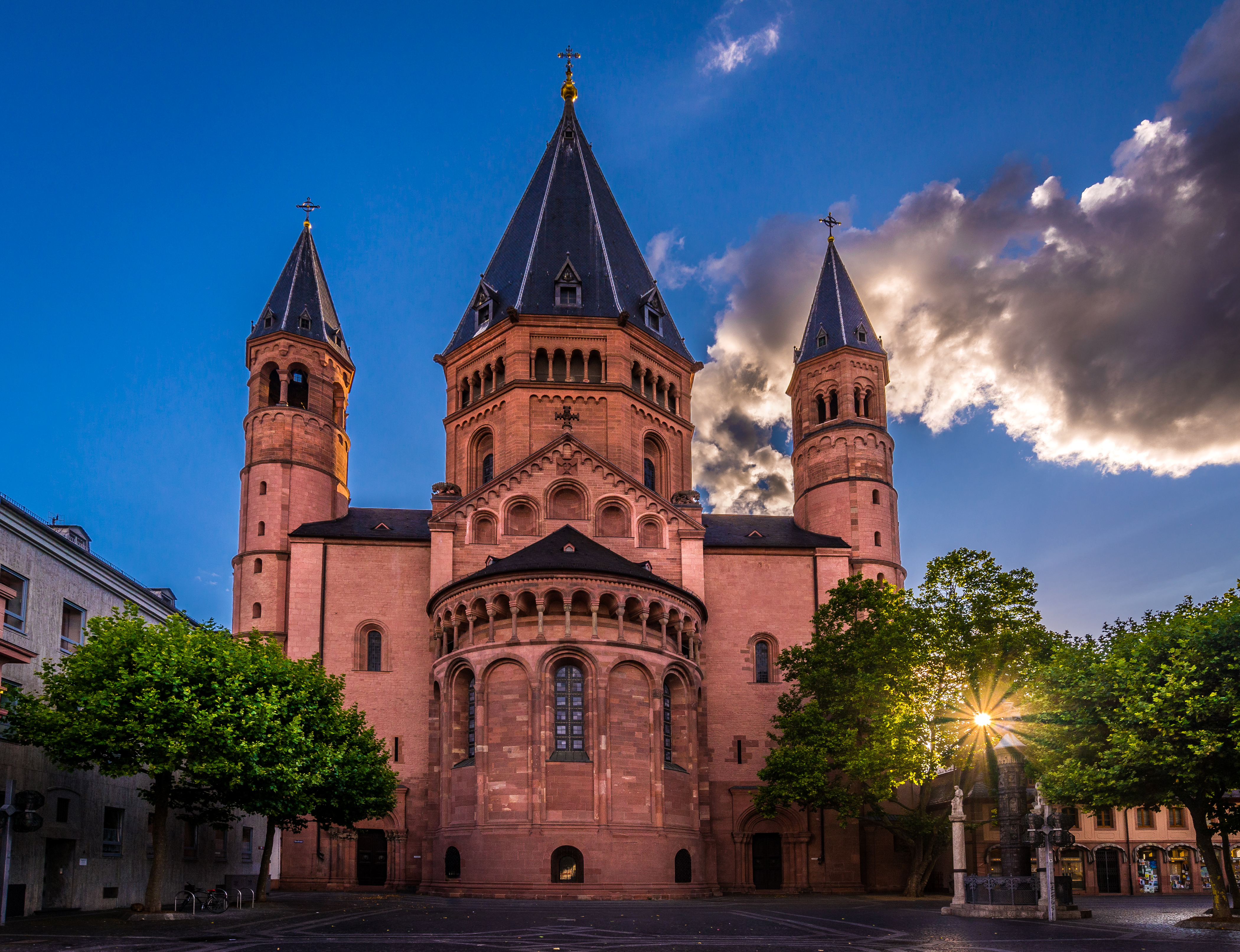 religious, mainz cathedral, architecture, building, cathedral, germany, mainz, cathedrals images