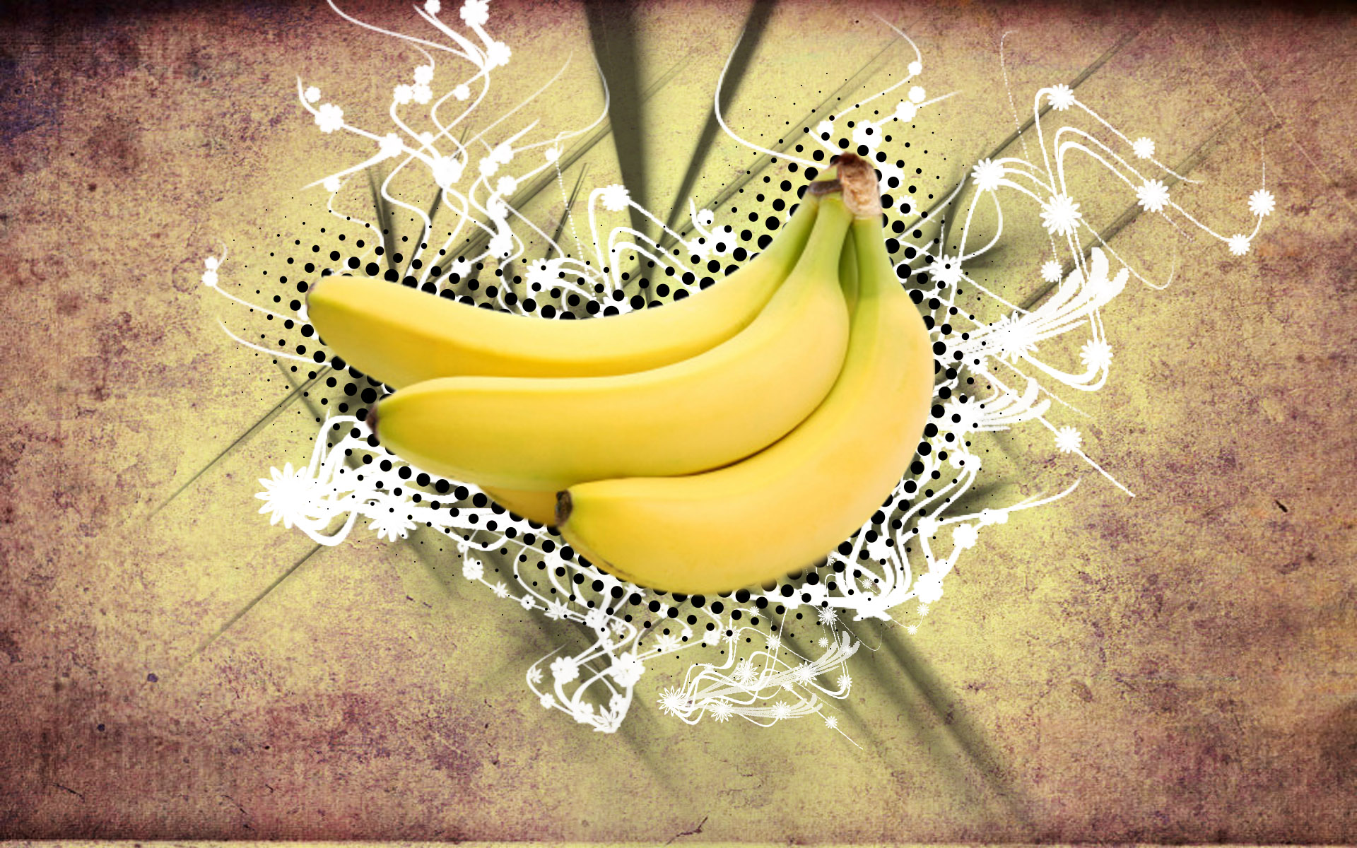 banana, food, fruits HD wallpaper