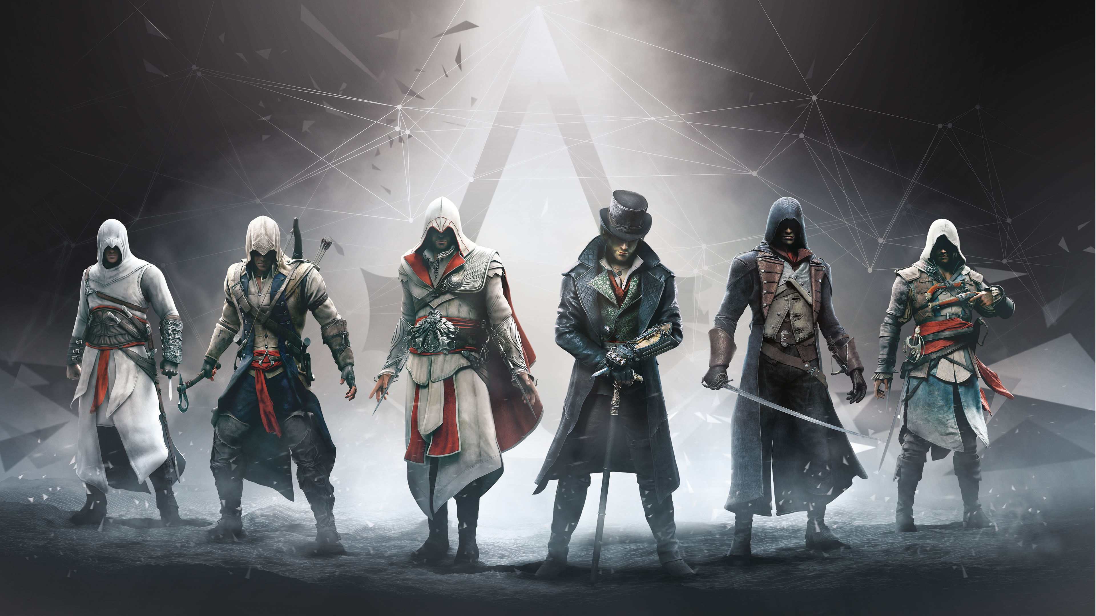 ezio (assassin's creed), assassin's creed, altair (assassin's creed), video game, edward kenway, connor (assassin's creed), arno dorian, jacob frye