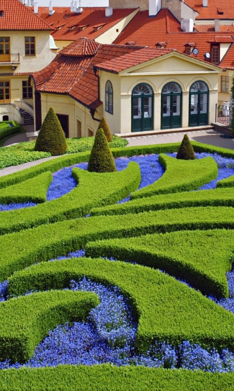 Скачать обои Ботанический Сад Праги на телефон бесплатно