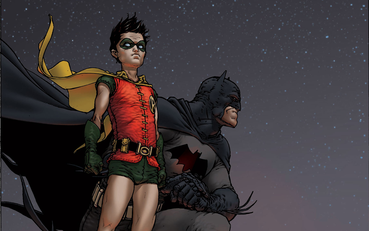 Baixar papel de parede para celular de Batman & Robin, Robin (Dc Comics), Dick Grayson, Homem Morcego, Ordenança, História Em Quadrinhos gratuito.