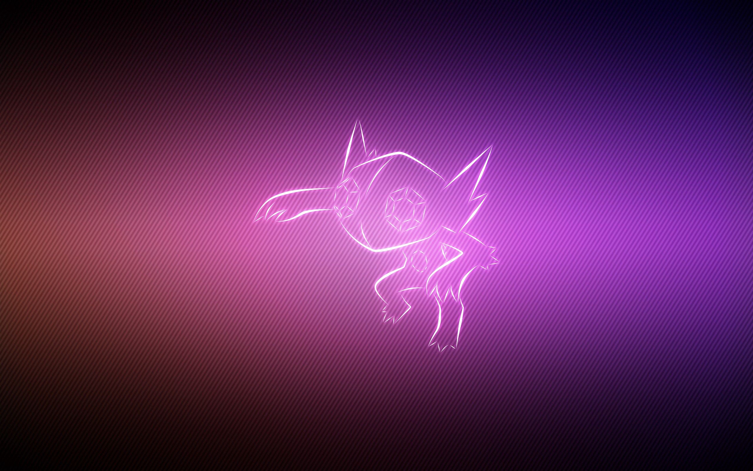 pokemon, pokémon, background, lilac, vector, sableye Phone Background