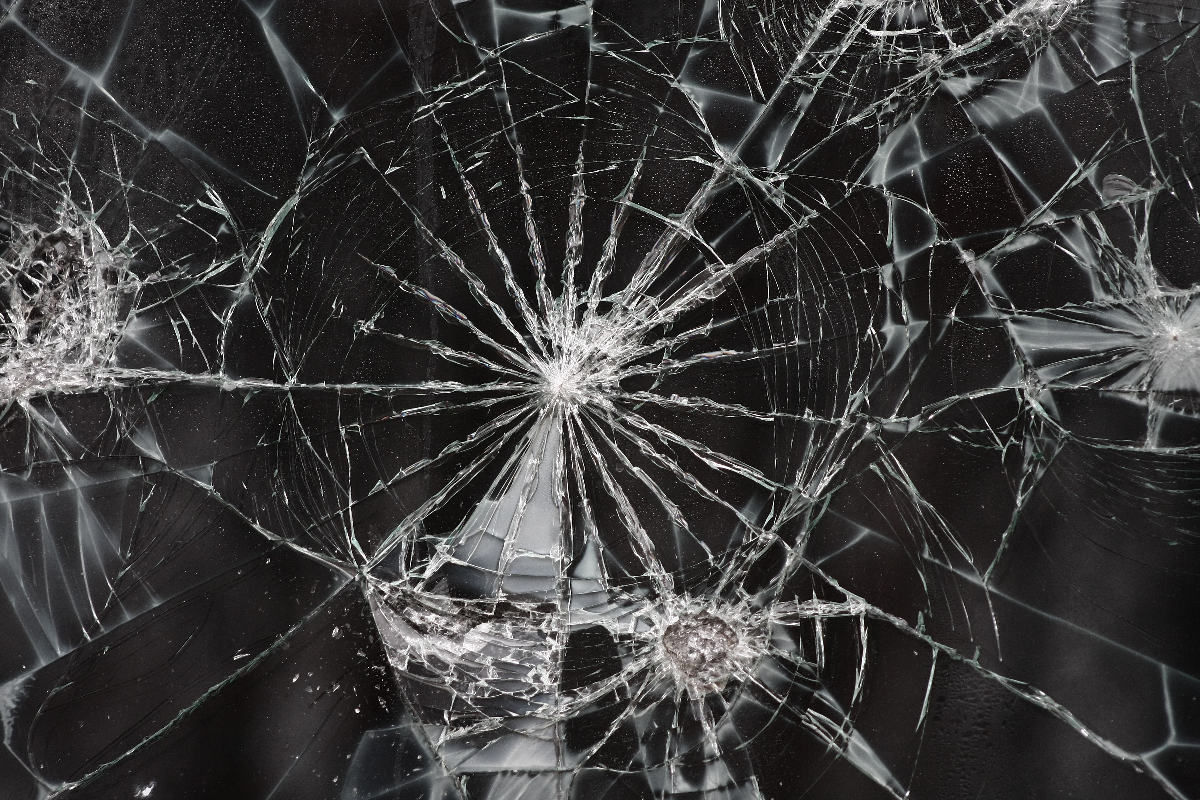 glass, cracks, chb, crack, texture, textures, bw, shards, smithereens phone wallpaper