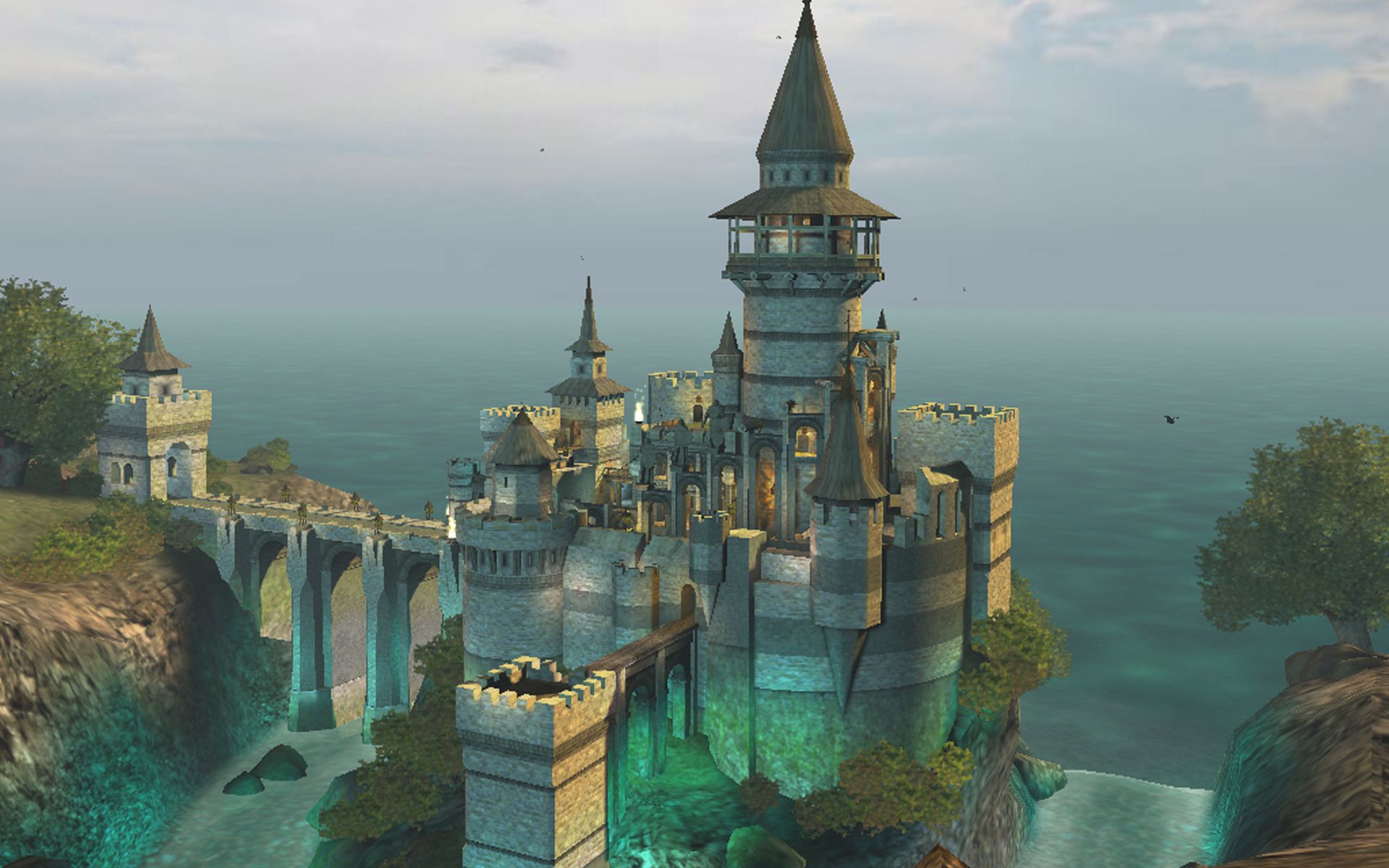 castle, fantasy, castles Desktop home screen Wallpaper