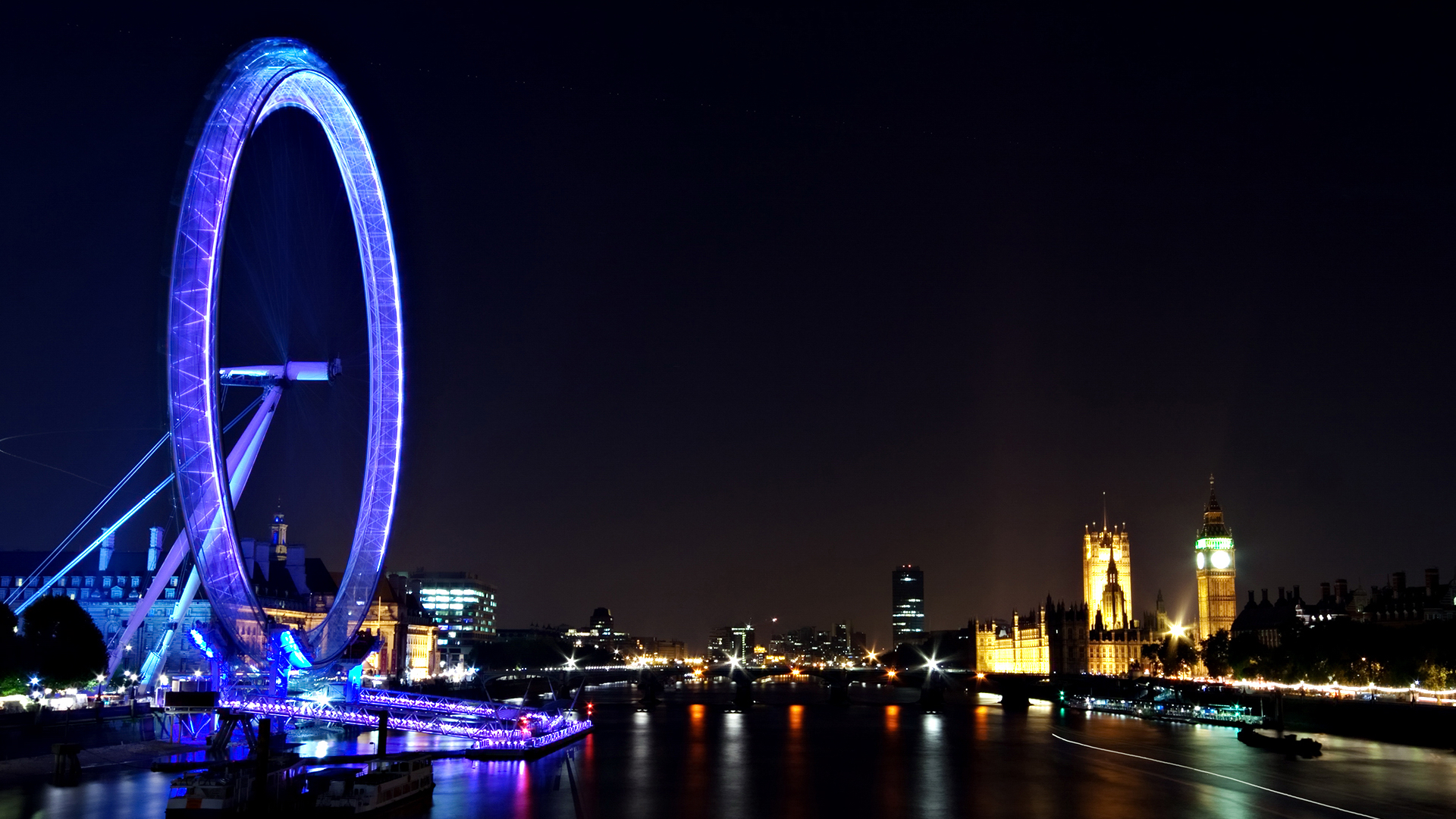 Die besten London Eye-Hintergründe für den Telefonbildschirm