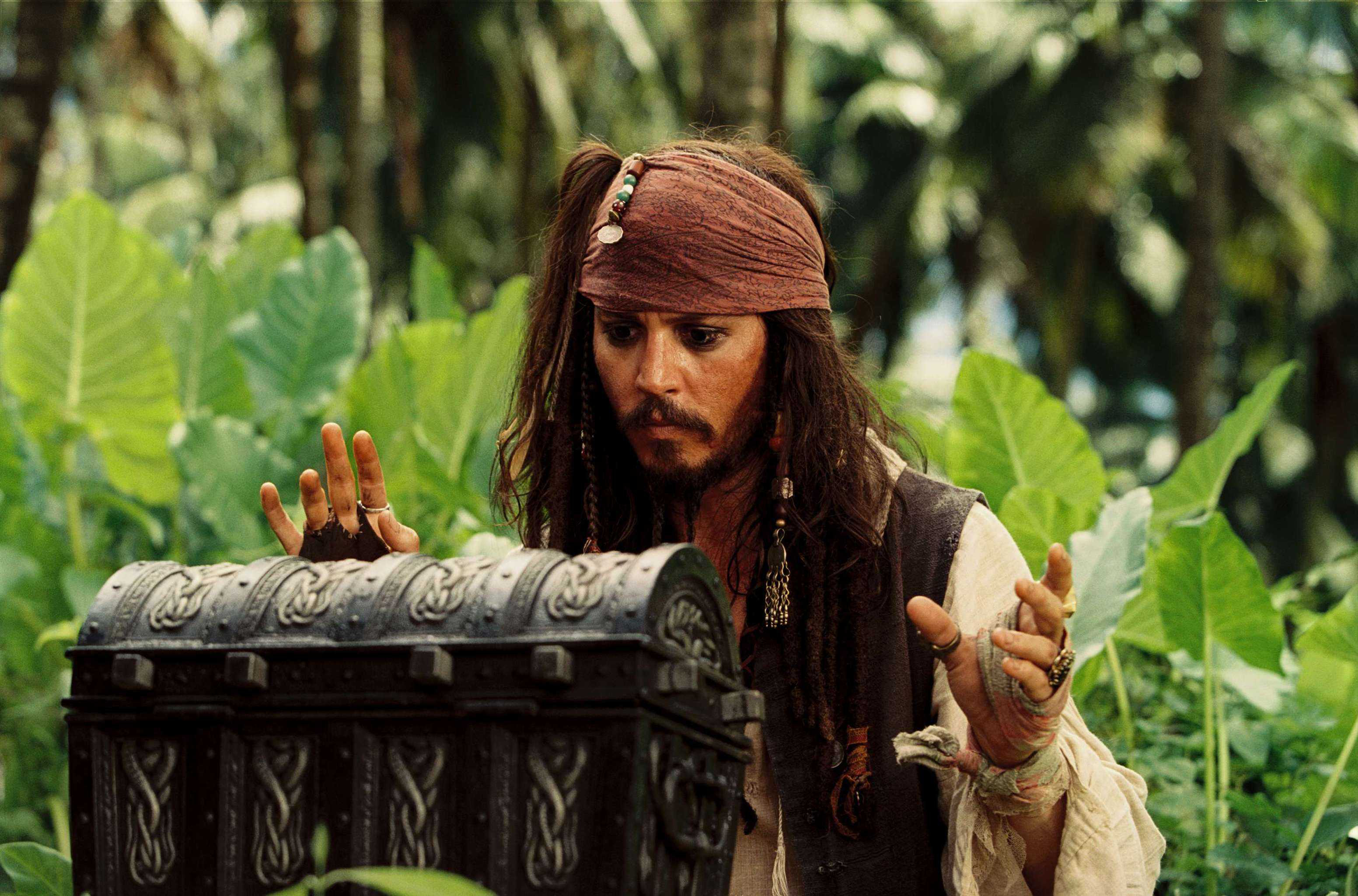 jack sparrow, movie, pirates of the caribbean: dead man's chest, johnny depp, pirates of the caribbean 8K