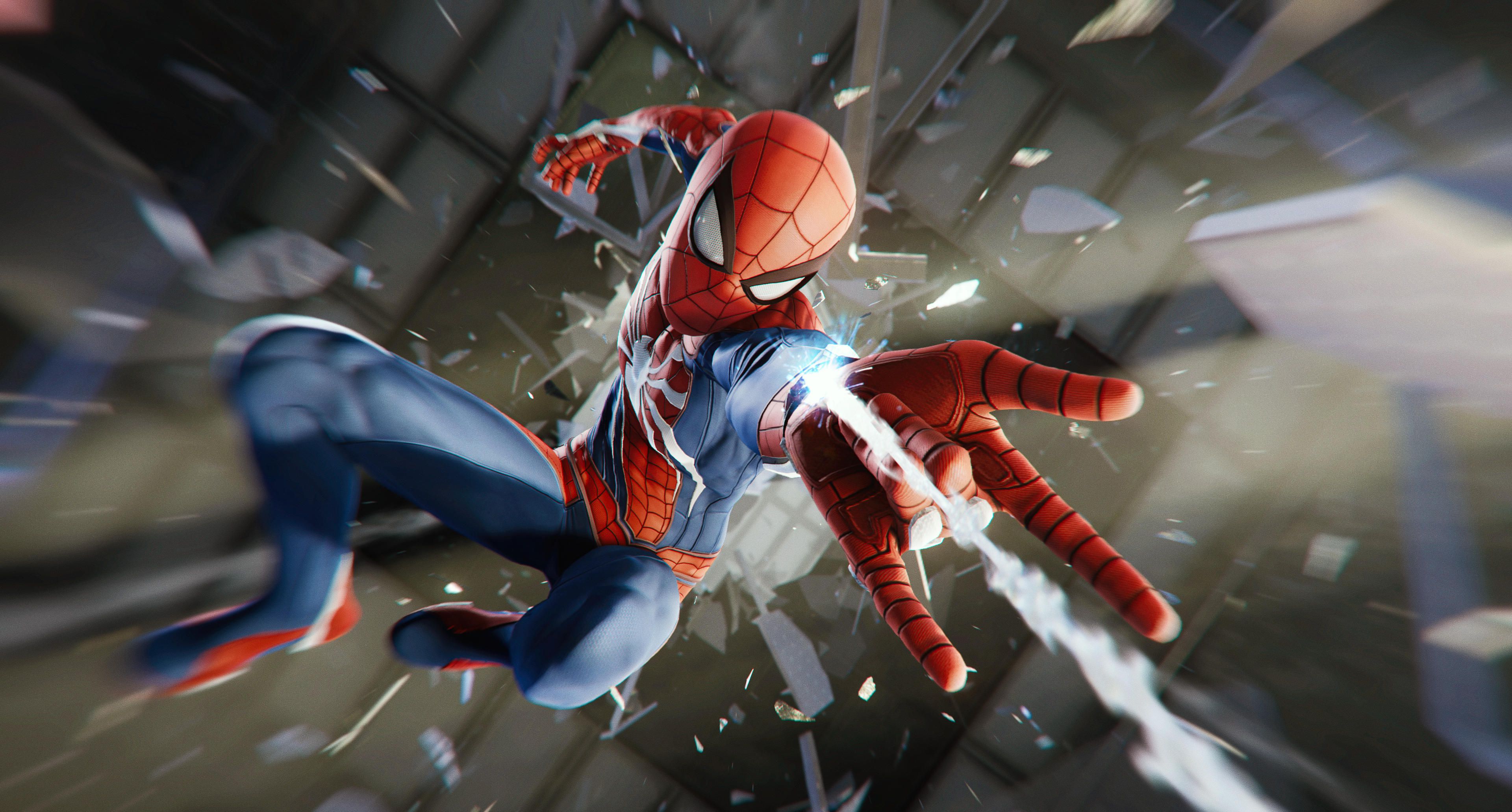 superhero, spider man (ps4), spider man, video game, peter parker desktop HD wallpaper