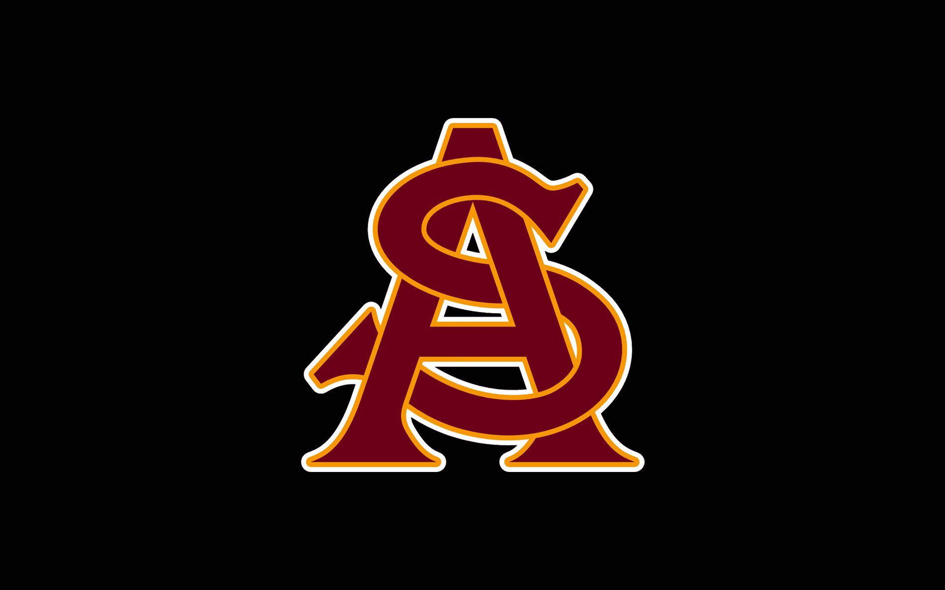 Download mobile wallpaper Sun Devils Football, Arizona State, Sports, Logo, Logotype for free.