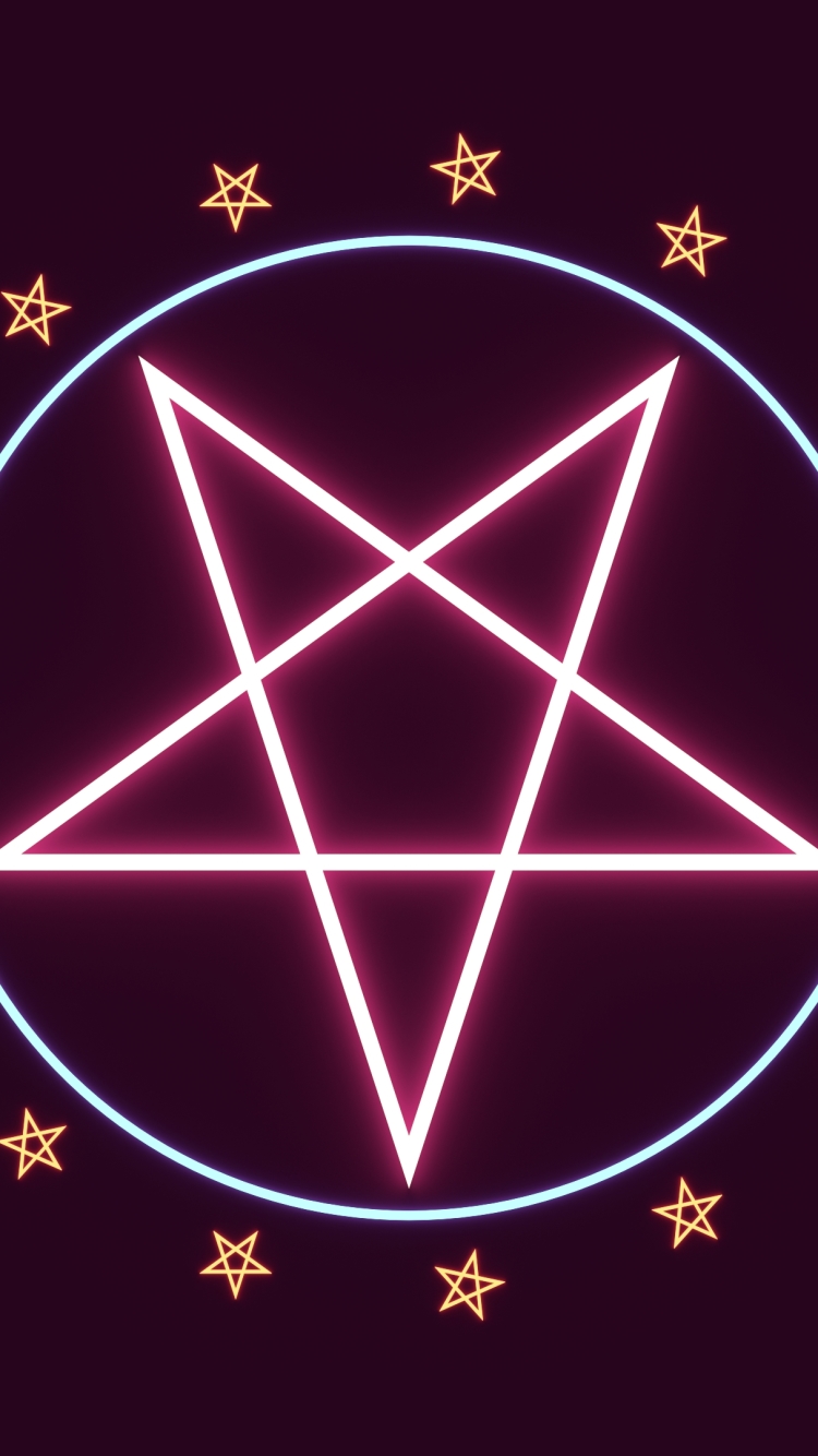 pentagram, abstract