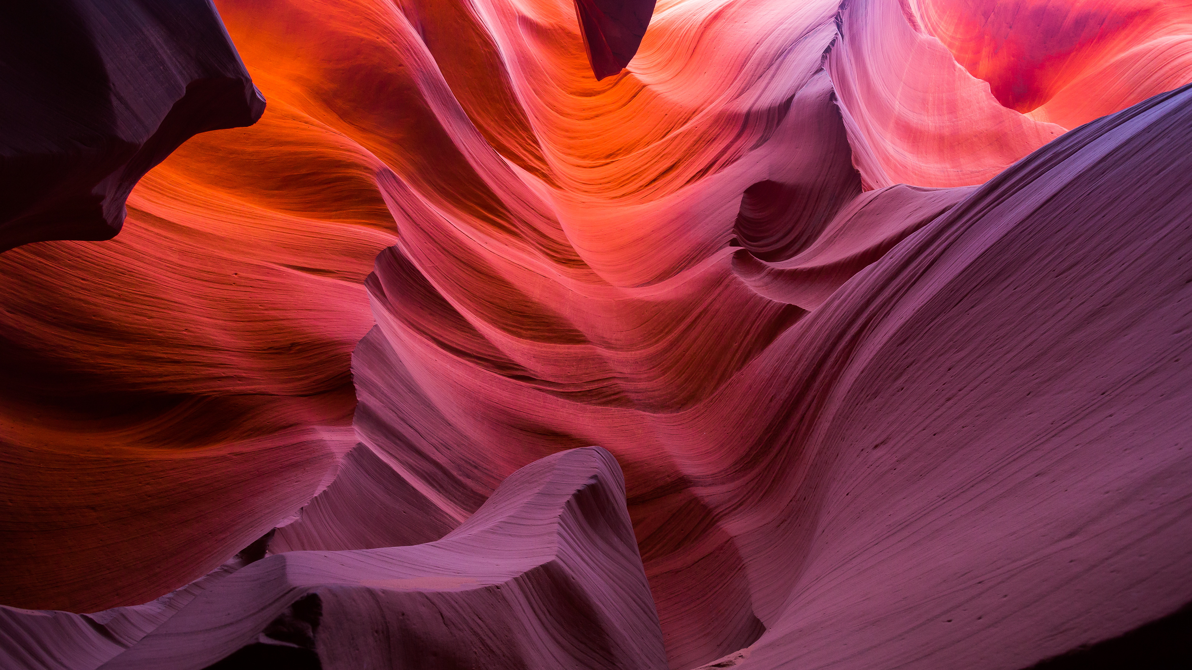 earth, antelope canyon, colors, mountain, utah, canyons 1080p