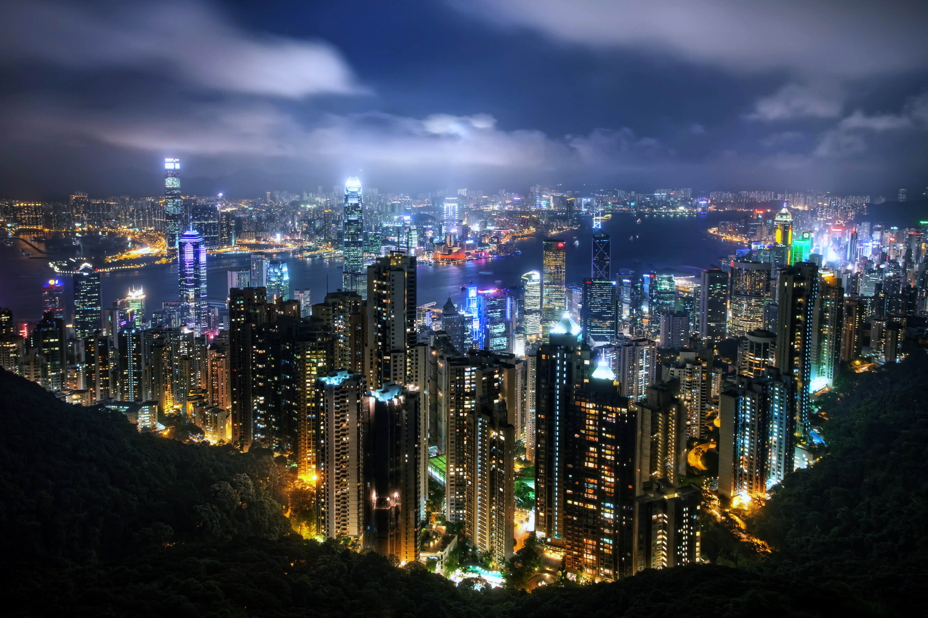 Небоскребы Гонг Конга