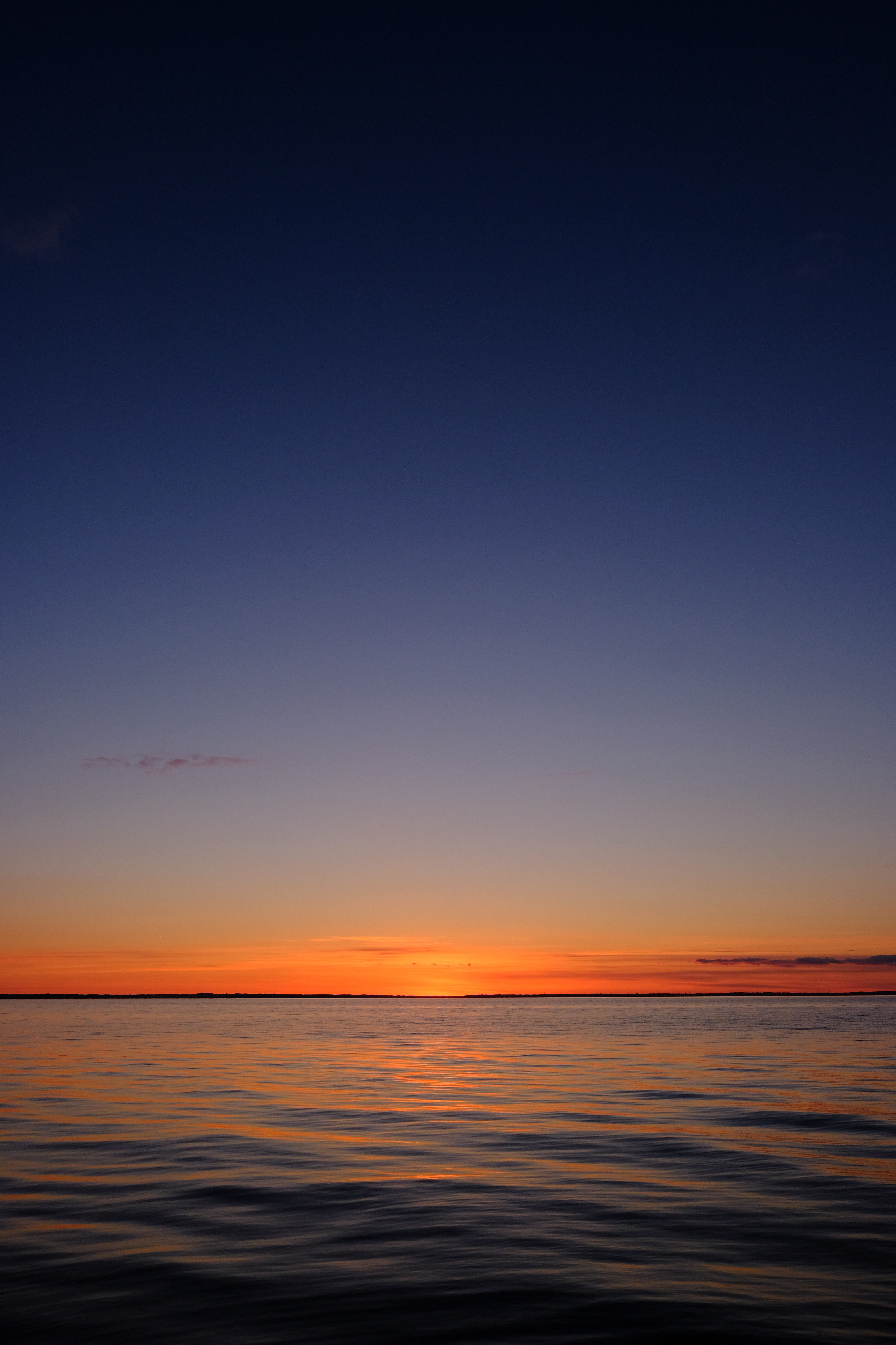 1920 x 1080 picture twilight, nature, water, sunset, sea, horizon, dusk
