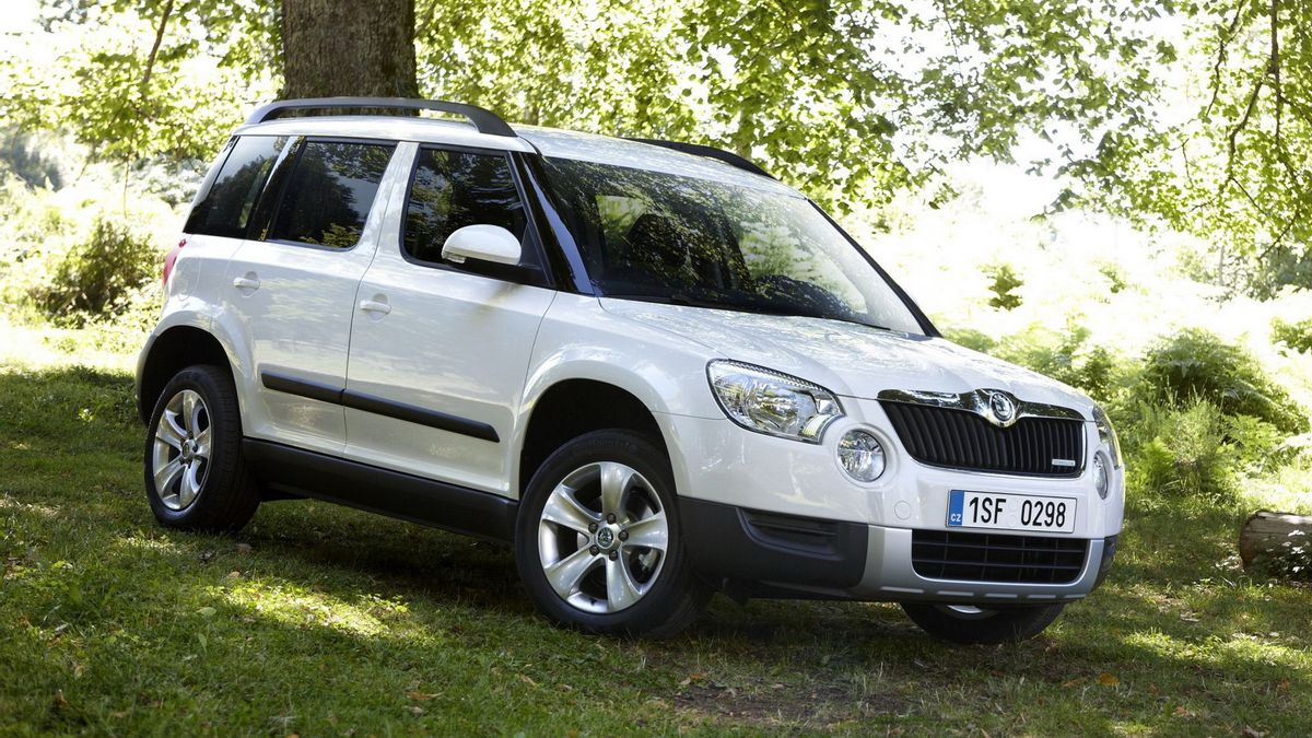 Skoda Yeti White