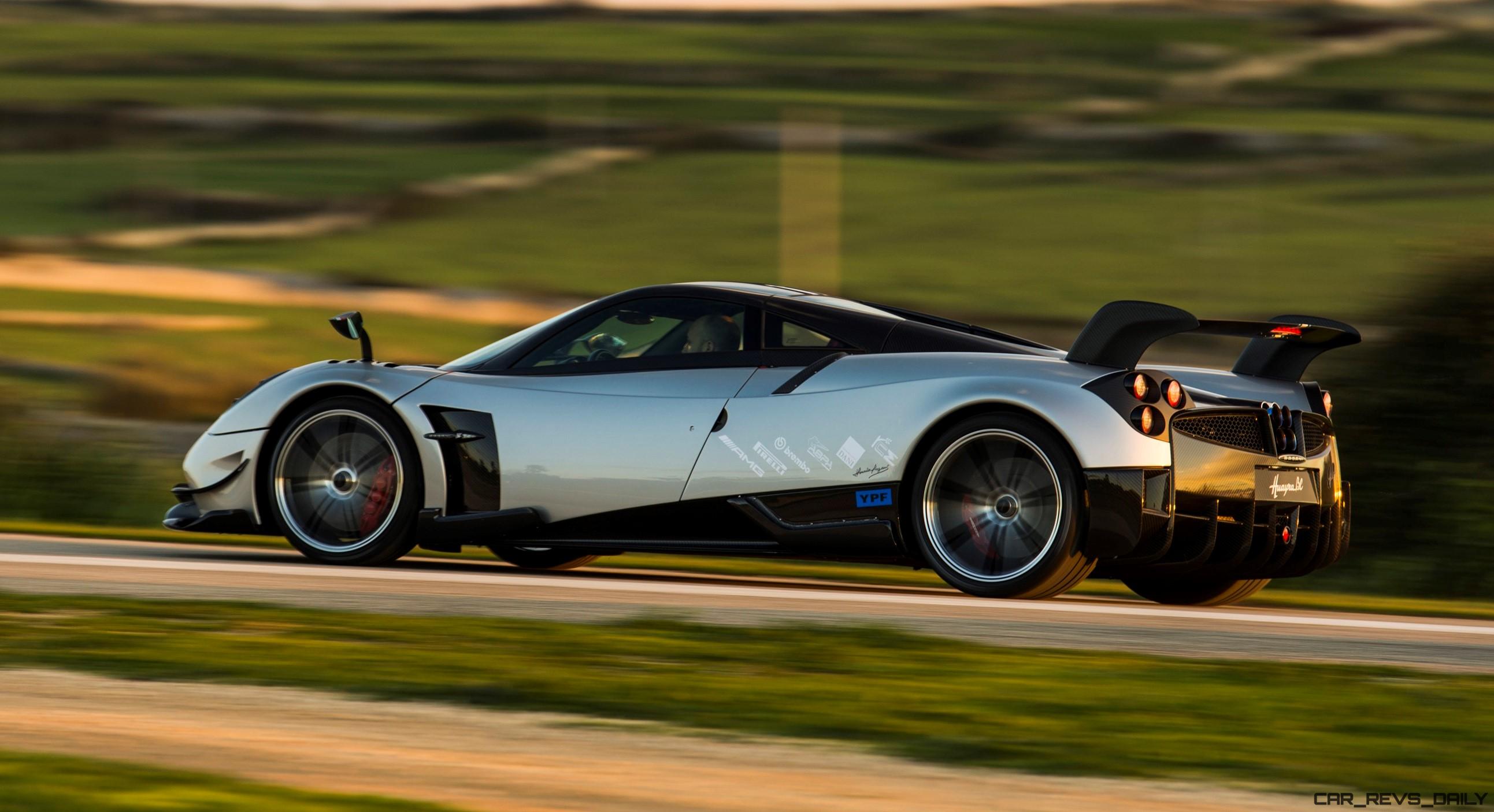 Pagani Huayra антикрылья