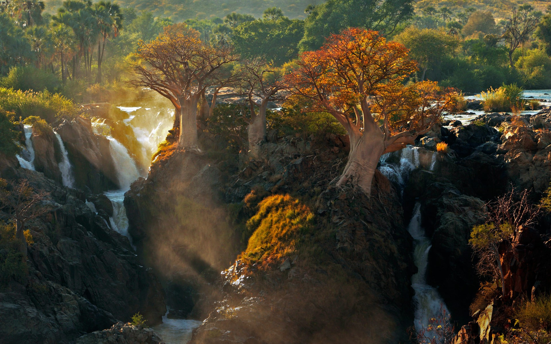 Водопад Эпупа Намибия