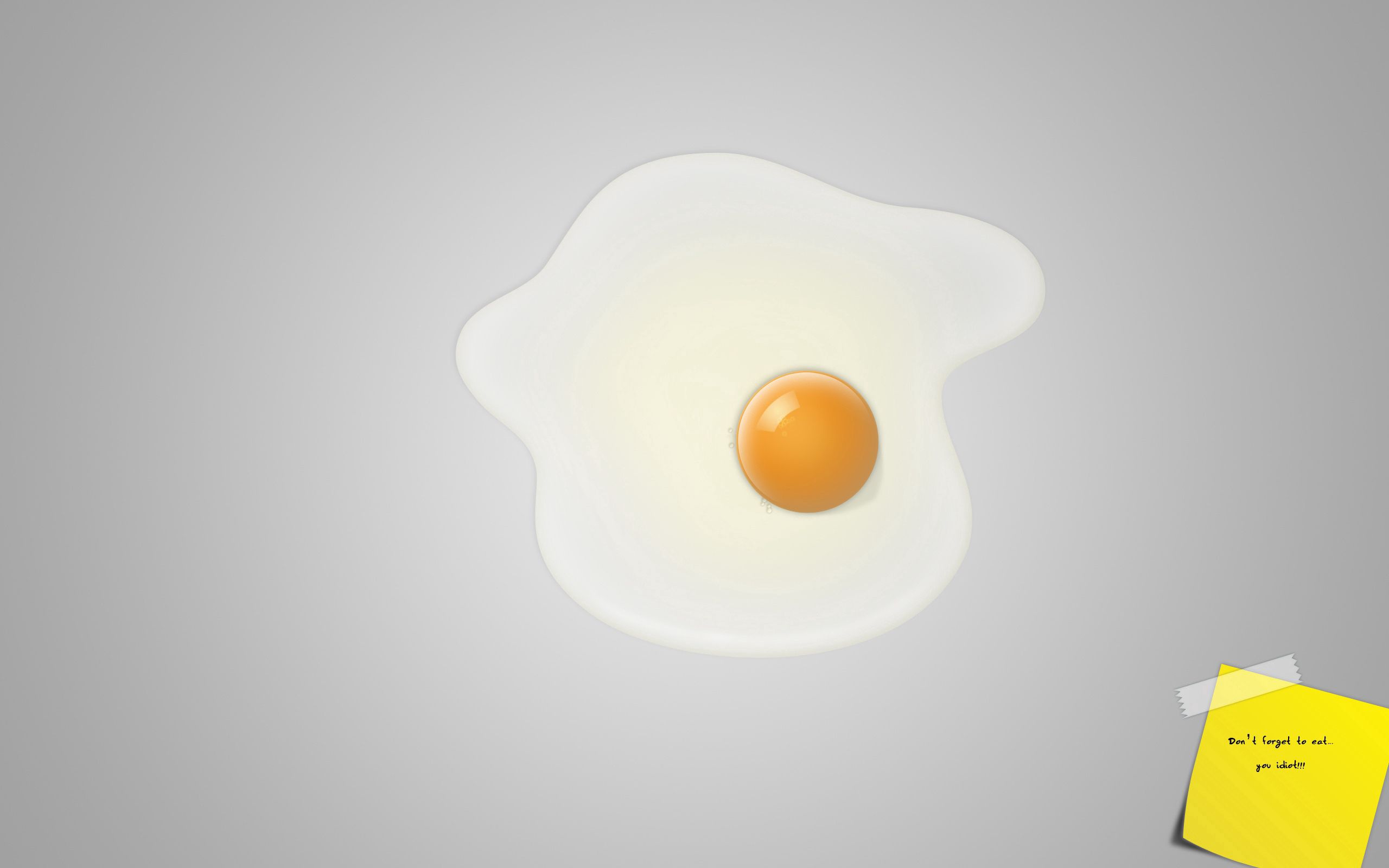 vector, note, scrambled eggs, advice