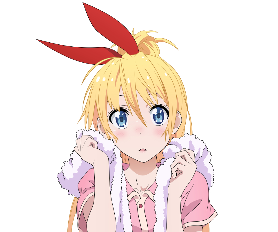 Kirisaki Chitoge (With Ribbon) Wallpaper by imagorihs on DeviantArt