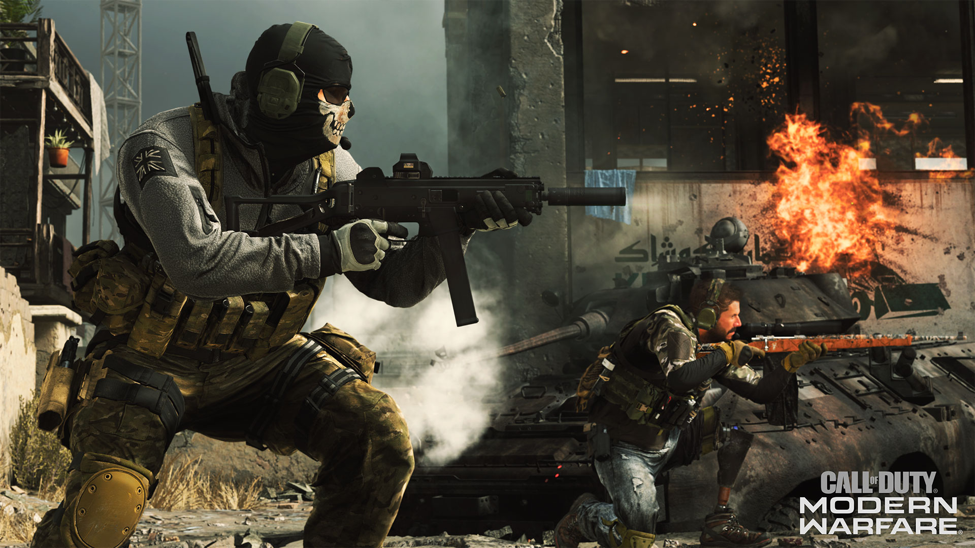 Гоуст из Call of Duty Modern Warfare 2 Remastered