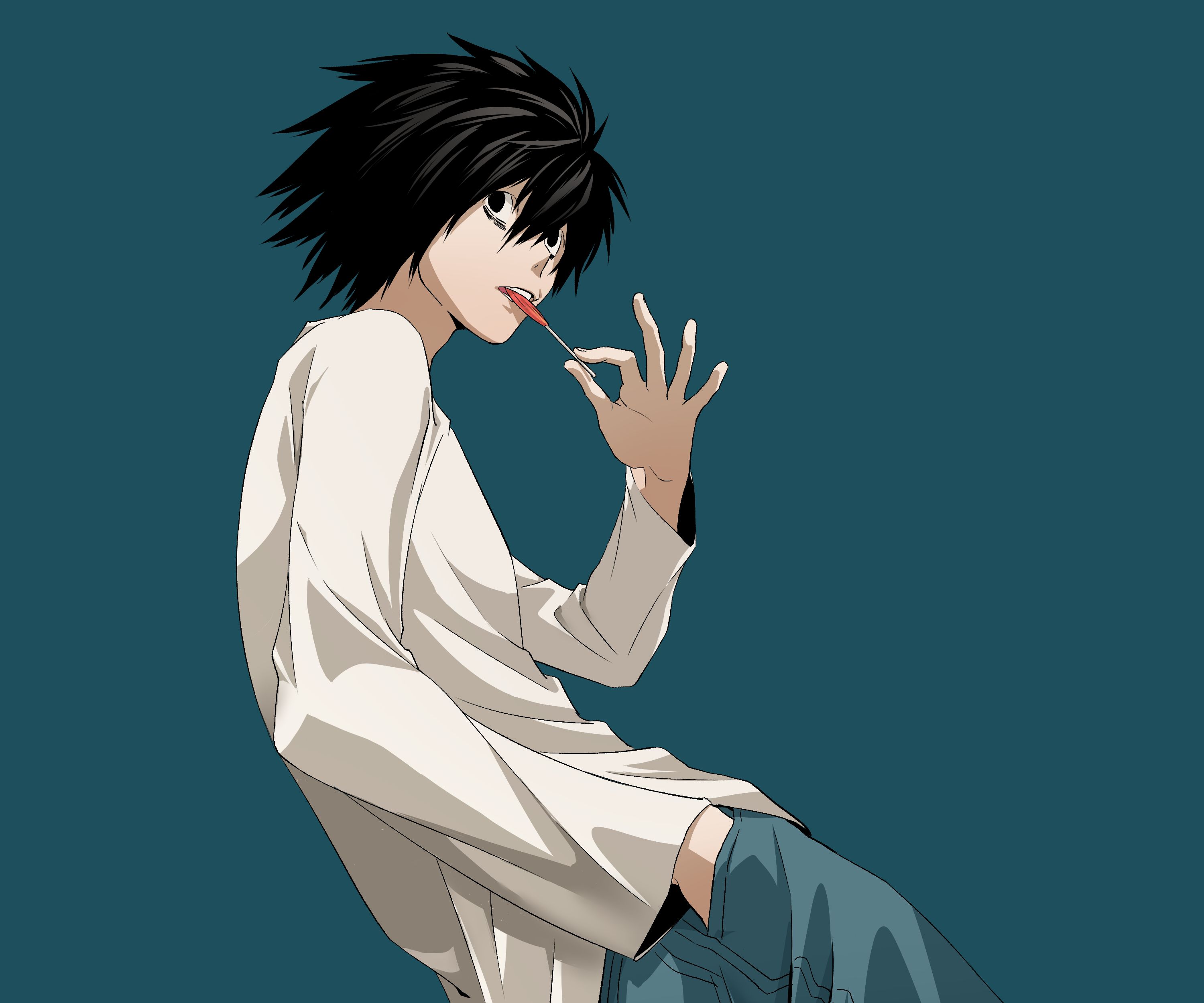 100+] Death Note L Wallpapers | Wallpapers.com