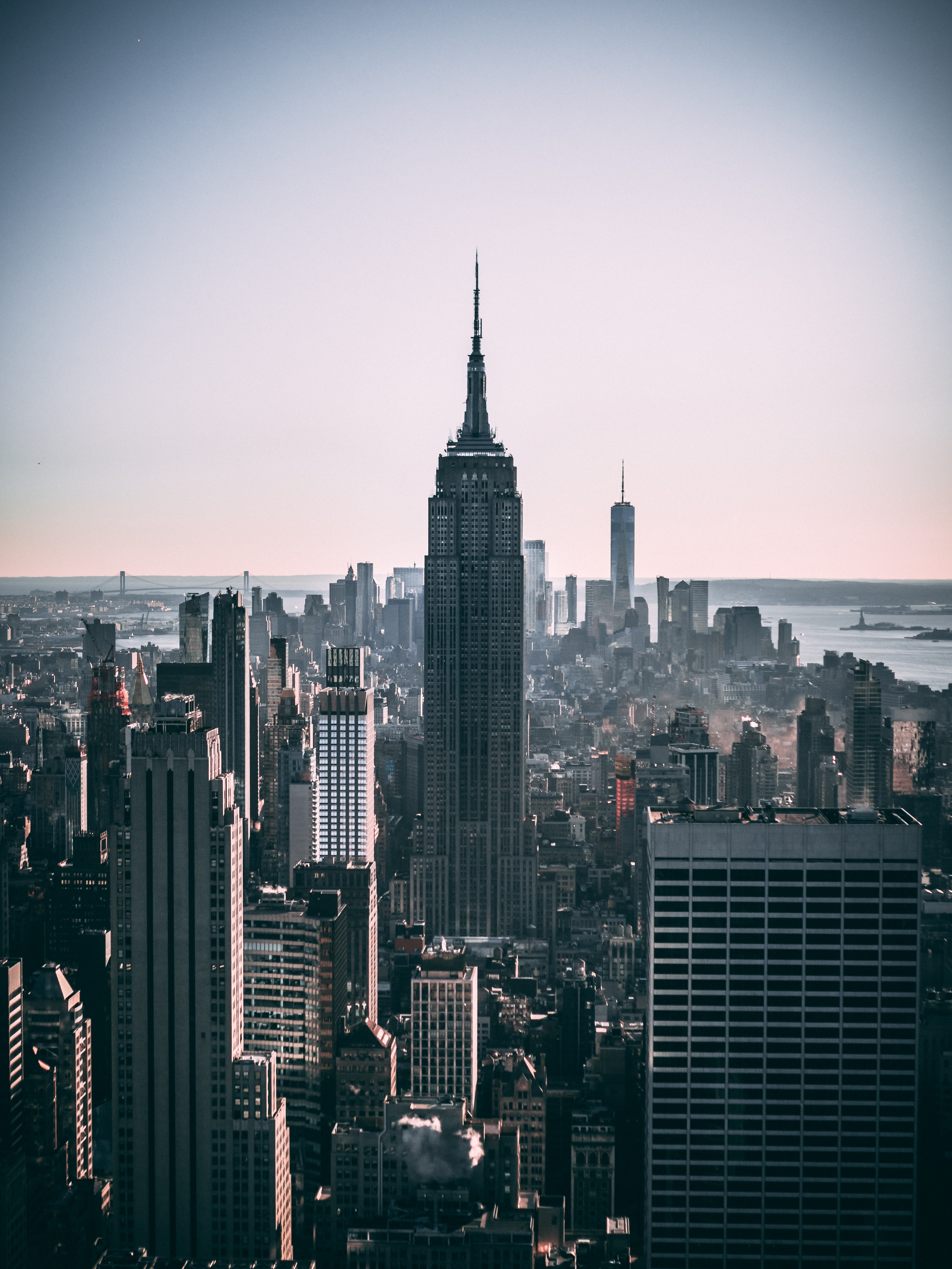 Download mobile wallpaper Megapolis, Megalopolis, Cities, City, Skyscraper, New York for free.