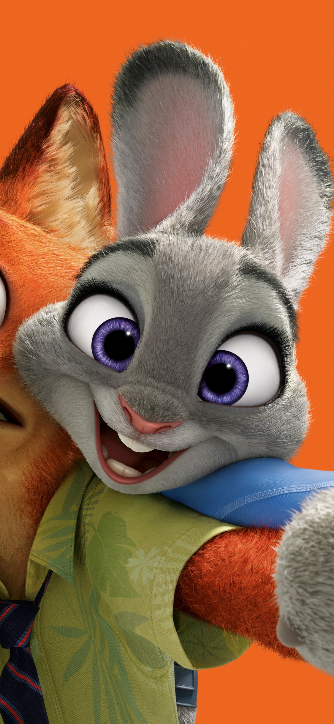 Wallpaper rabbit, Fox, icon, Zootopia, Zeropolis for mobile and desktop,  section фильмы, resolution 2560x1600 - download