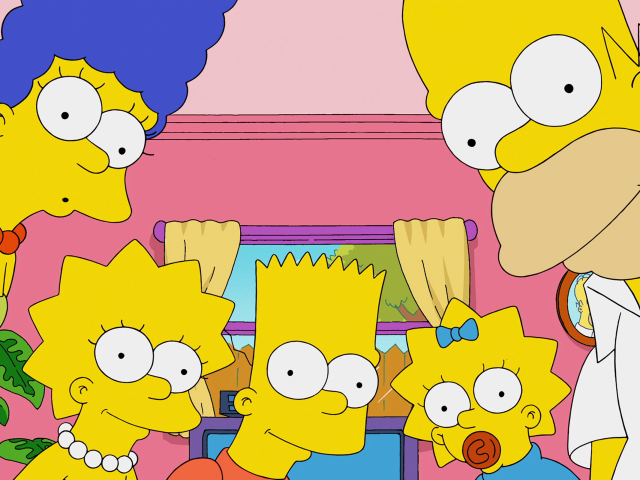 Lisa Simpson Homer Simpson Maggie Simpson Marge Simpson Bart