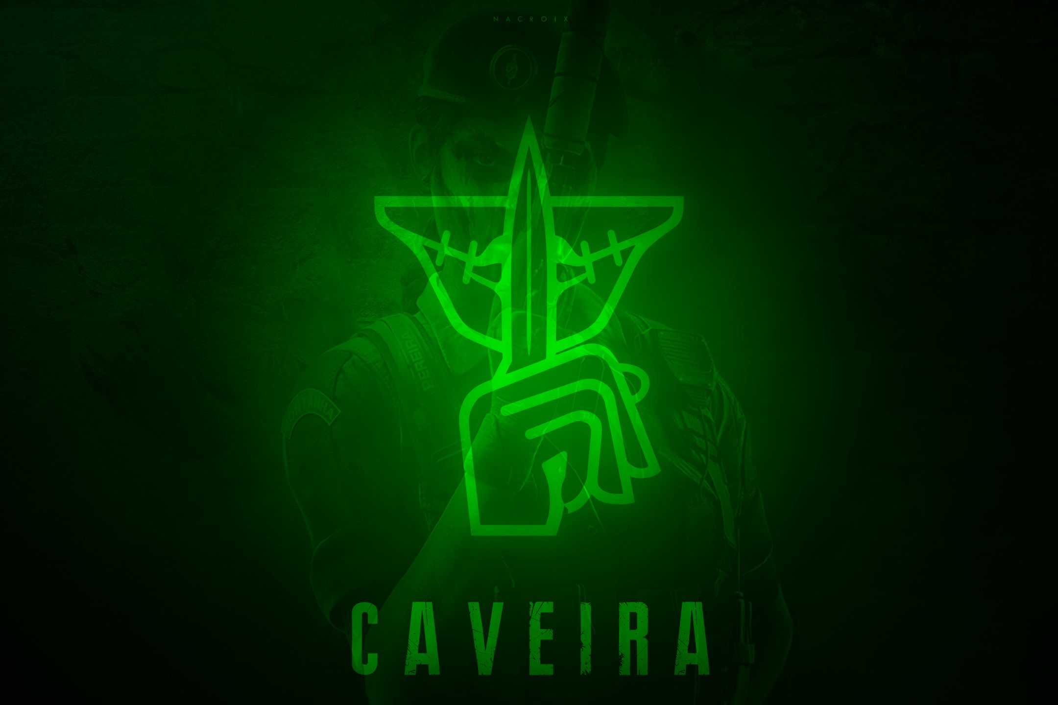 Rainbow six siege Caveira Chrome Theme - ThemeBeta