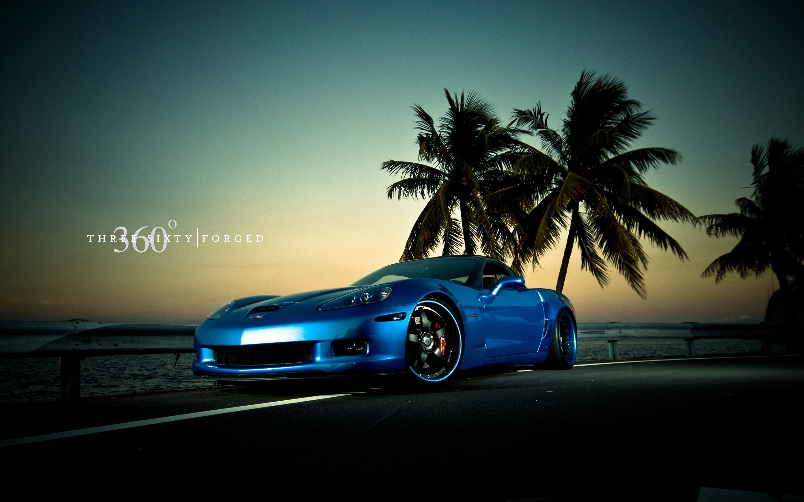 Chevrolet Corvette z06 природа