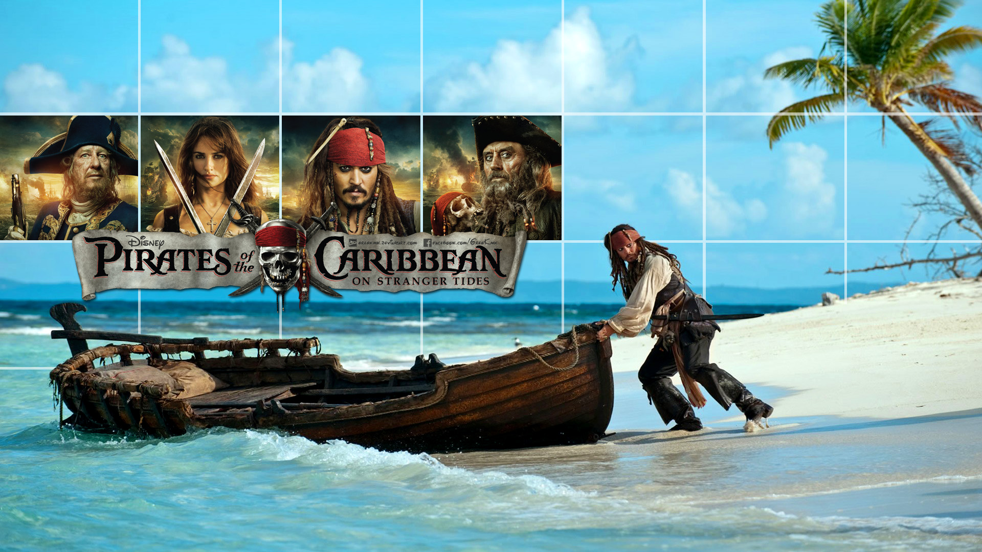 Пираты Карибского моря остров Джек