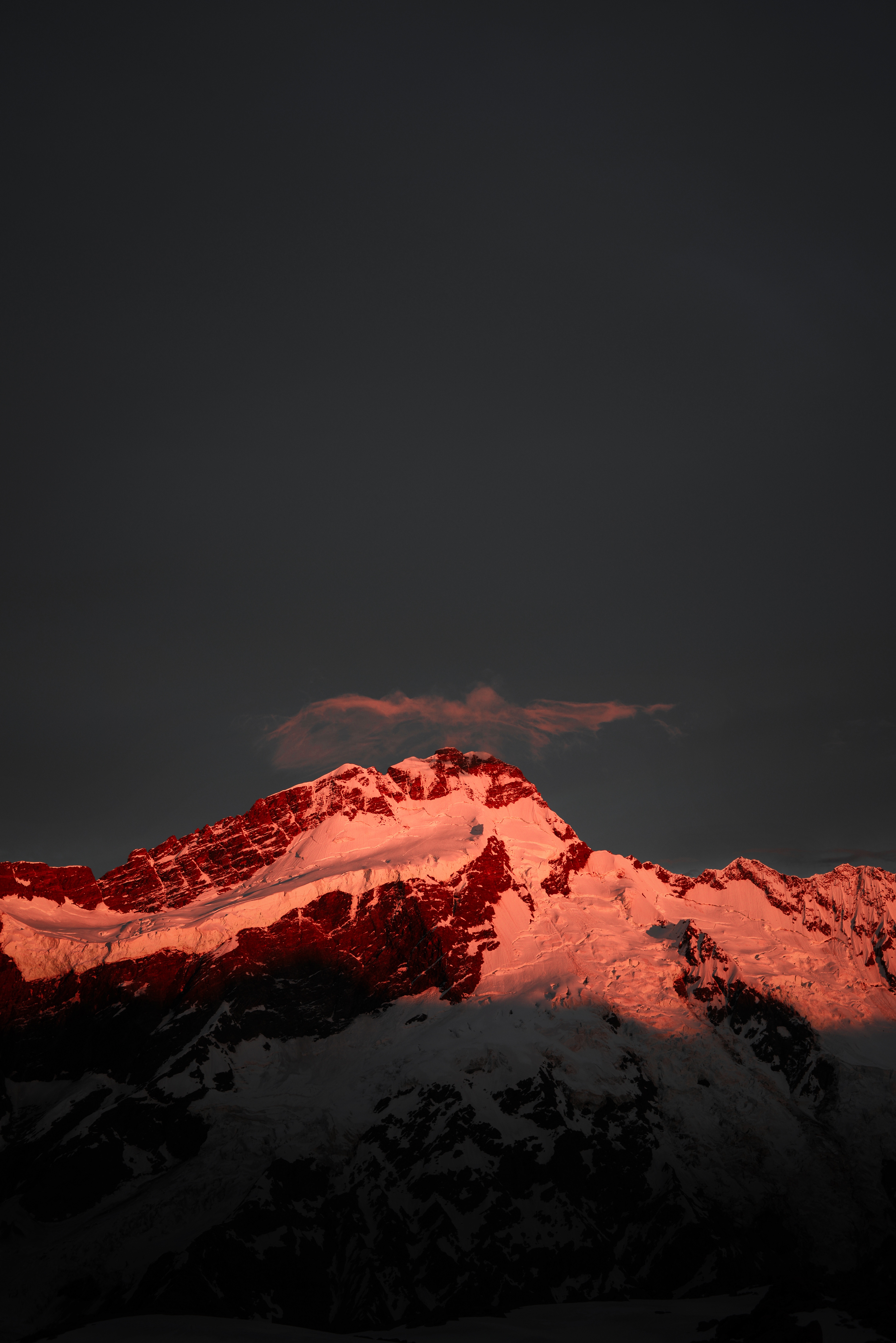 Descarga gratuita de fondo de pantalla para móvil de Montaña, Vértice, Arriba, Nueva Zelanda, Cubierto De Nieve, Nevado, Naturaleza.
