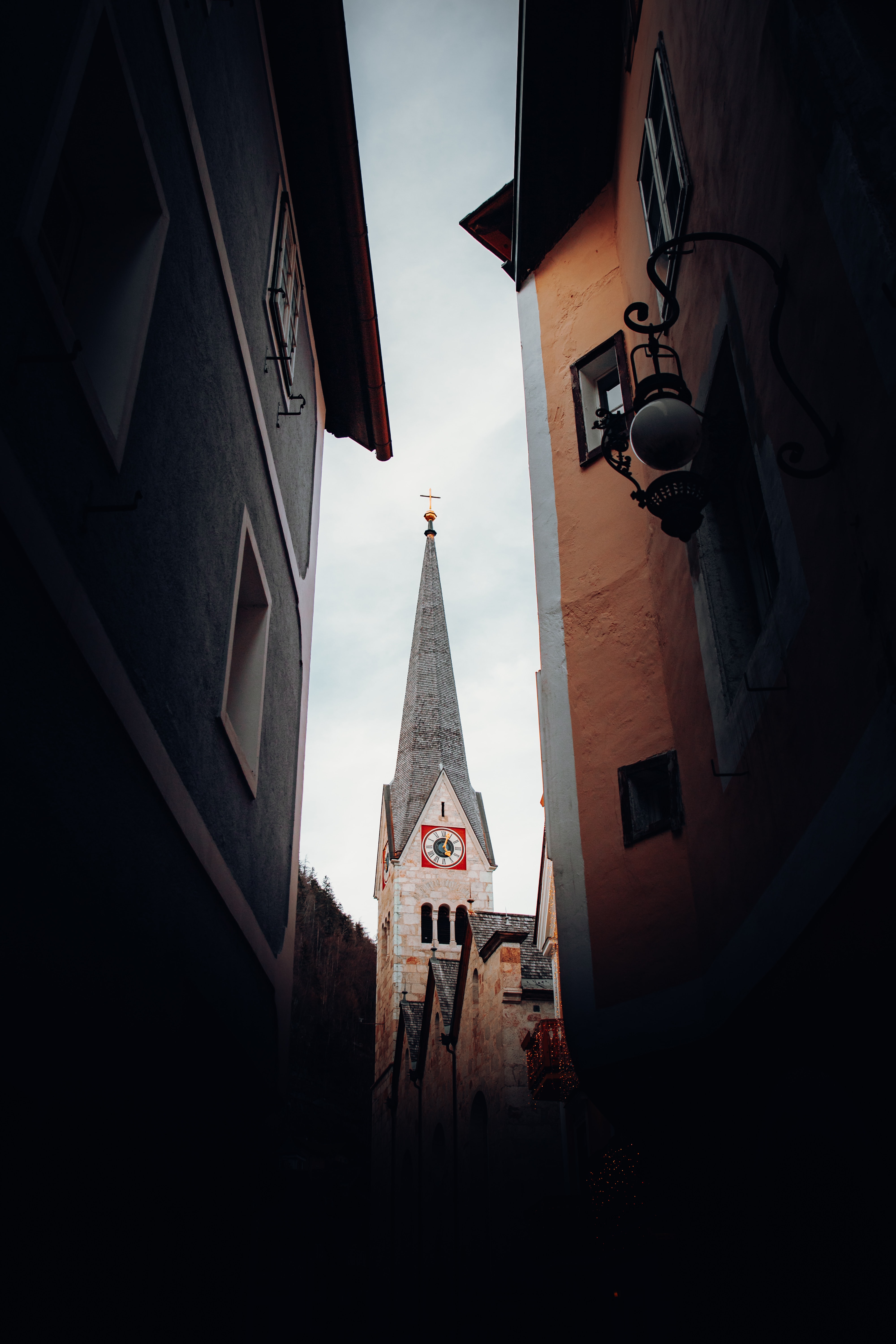Download mobile wallpaper Architecture, Spire, Chapel, Cities, Building, City for free.