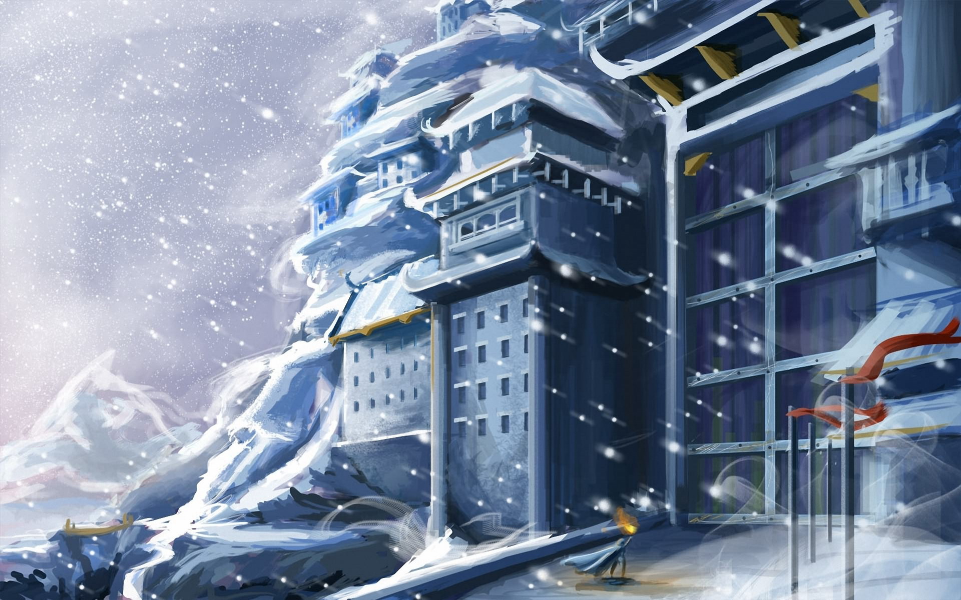 Снежный Город Арт