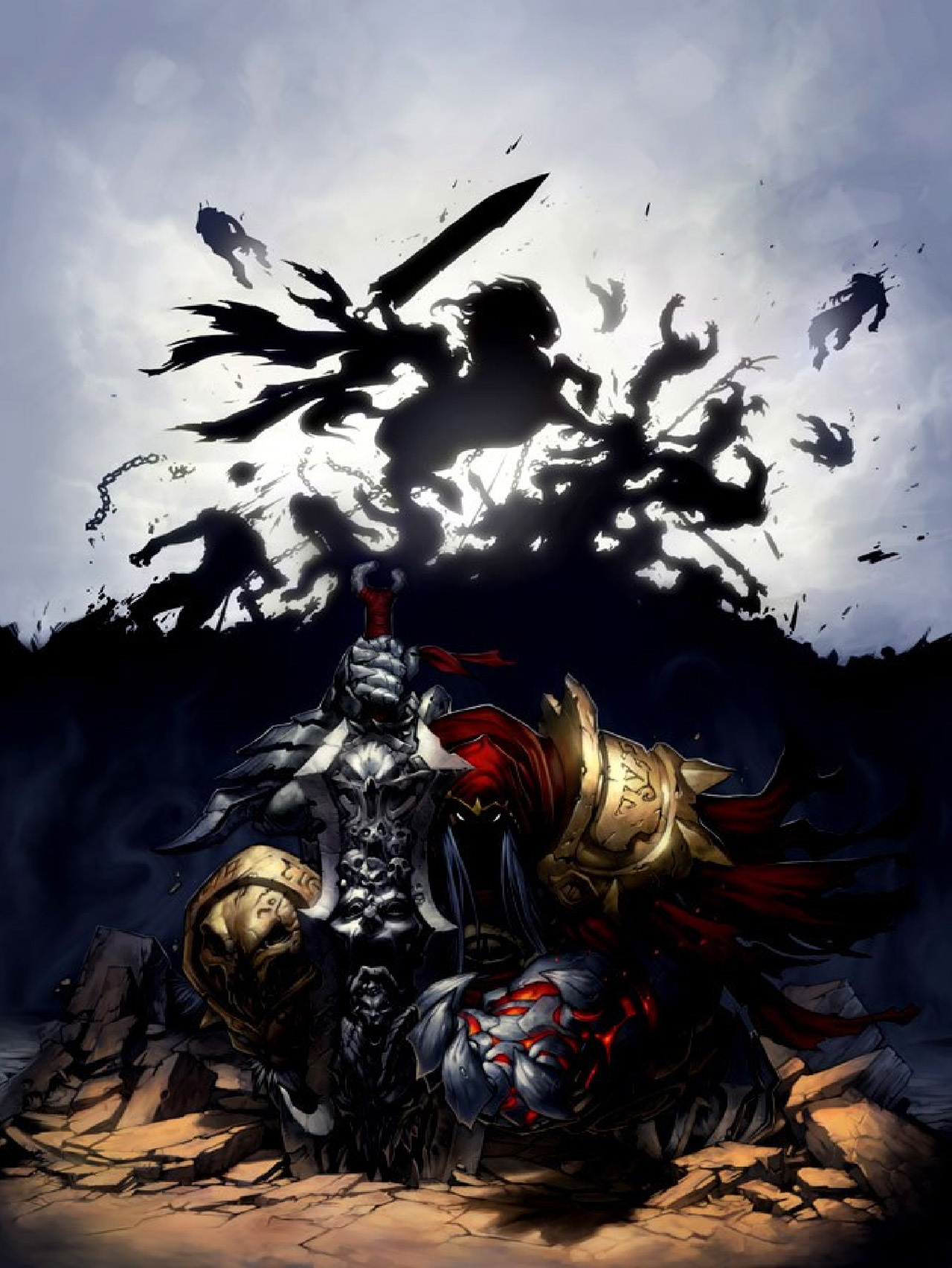 20850 descargar fondo de pantalla juegos, darksiders: wrath of war: protectores de pantalla e imágenes gratis