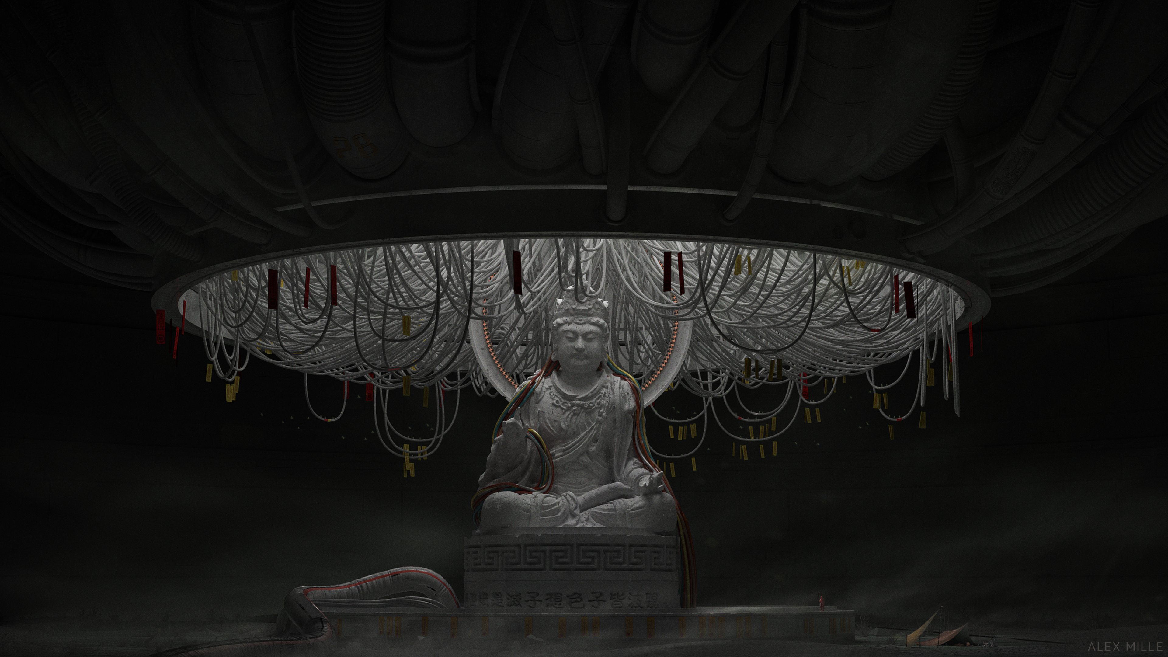 Skeleton Buddha Wallpapers