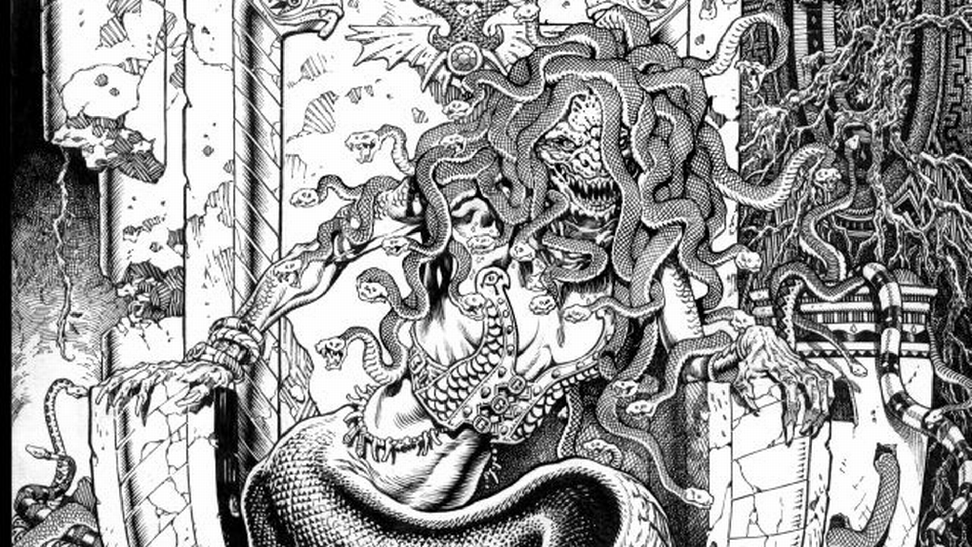 Download mobile wallpaper Medusa, Comics for free.