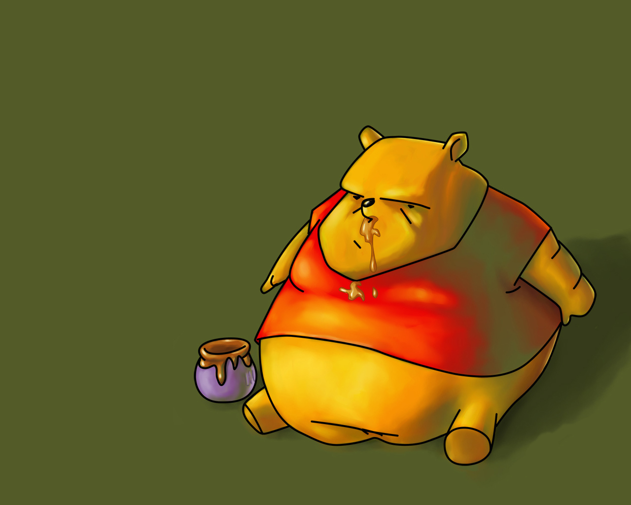 winnie the pooh, humor, other HD wallpaper