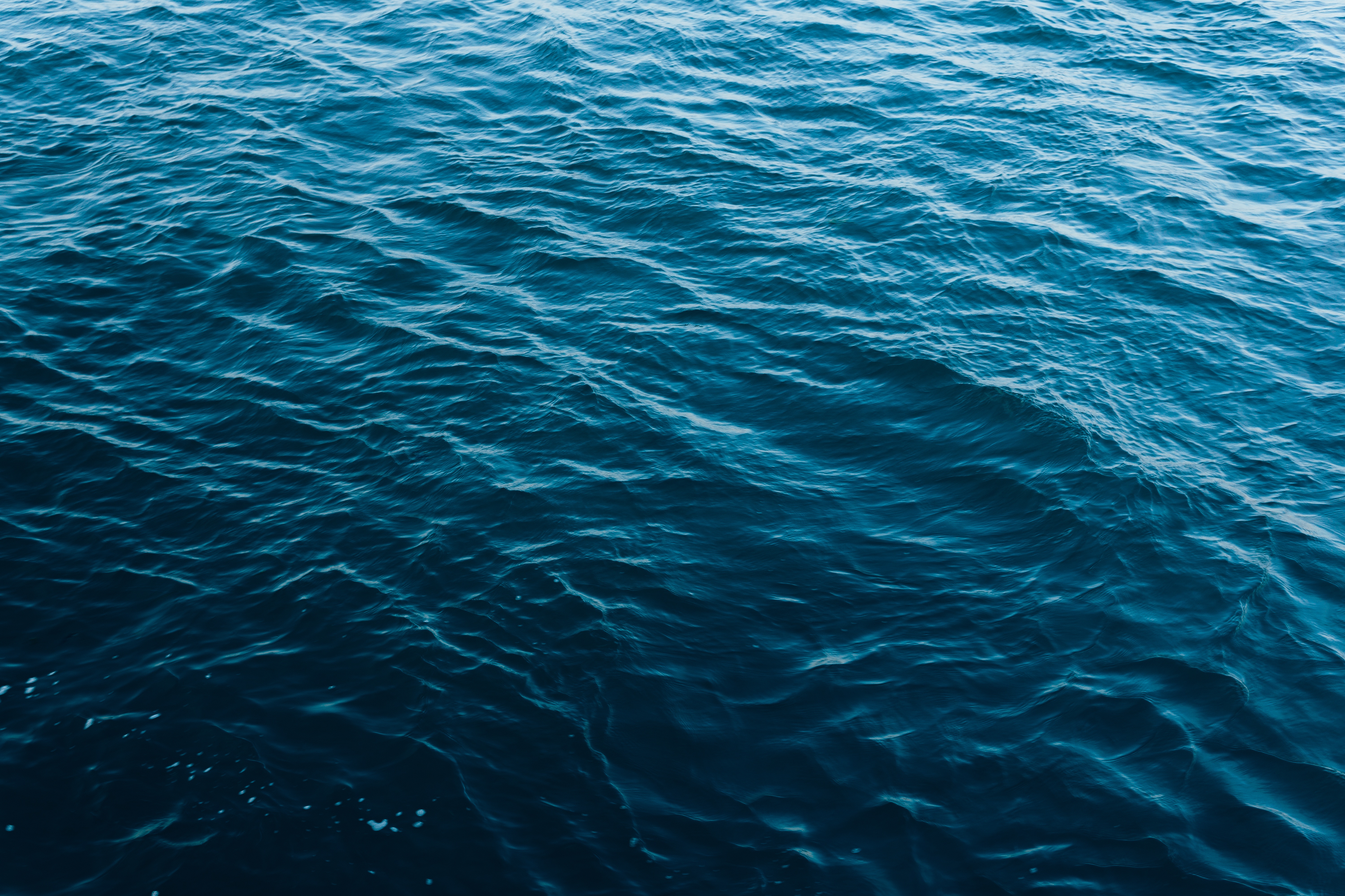 Download mobile wallpaper Ripple, Ripples, Waves, Sea, Nature, Water, Surface for free.