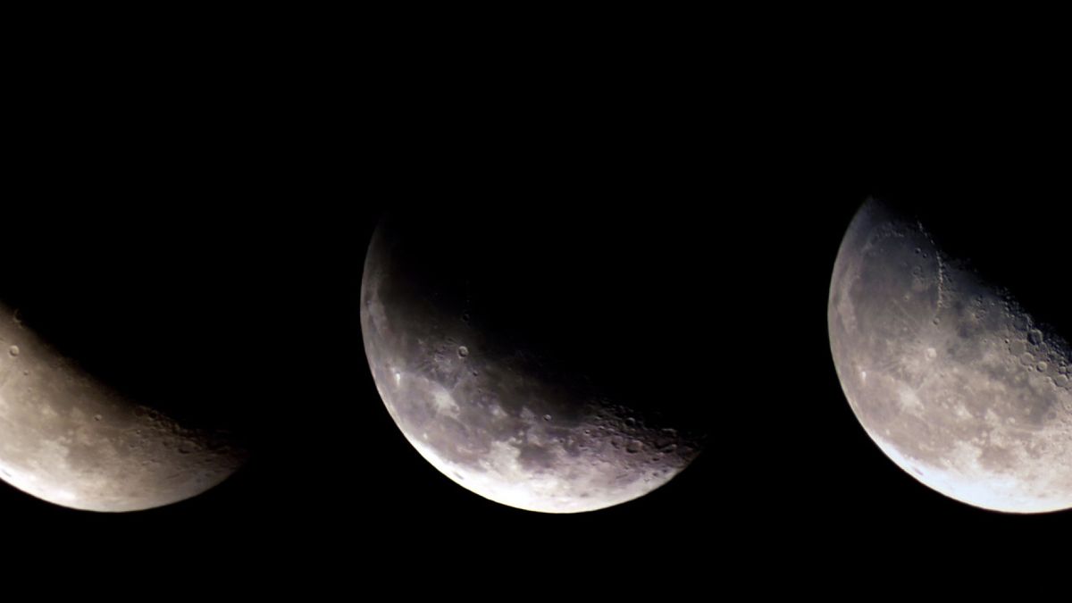 Фазы Луны. Тень земли на Луне. Тройная Луна обои. Фазы Луны картинки на рабочий стол. Соляр луна соединение луна